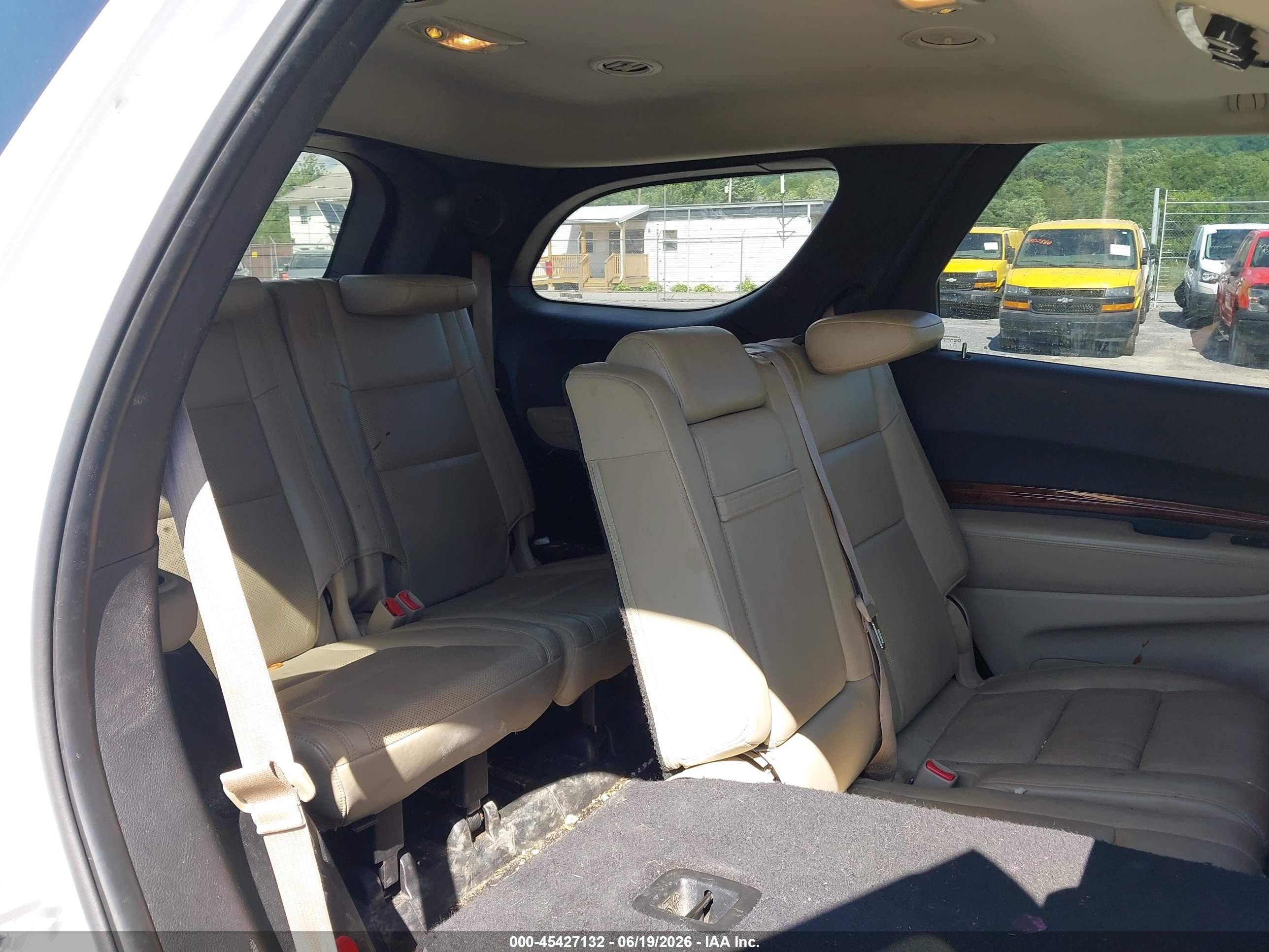 2015 Dodge Durango Citadel White vin: 1C4RDJEG7FC954274