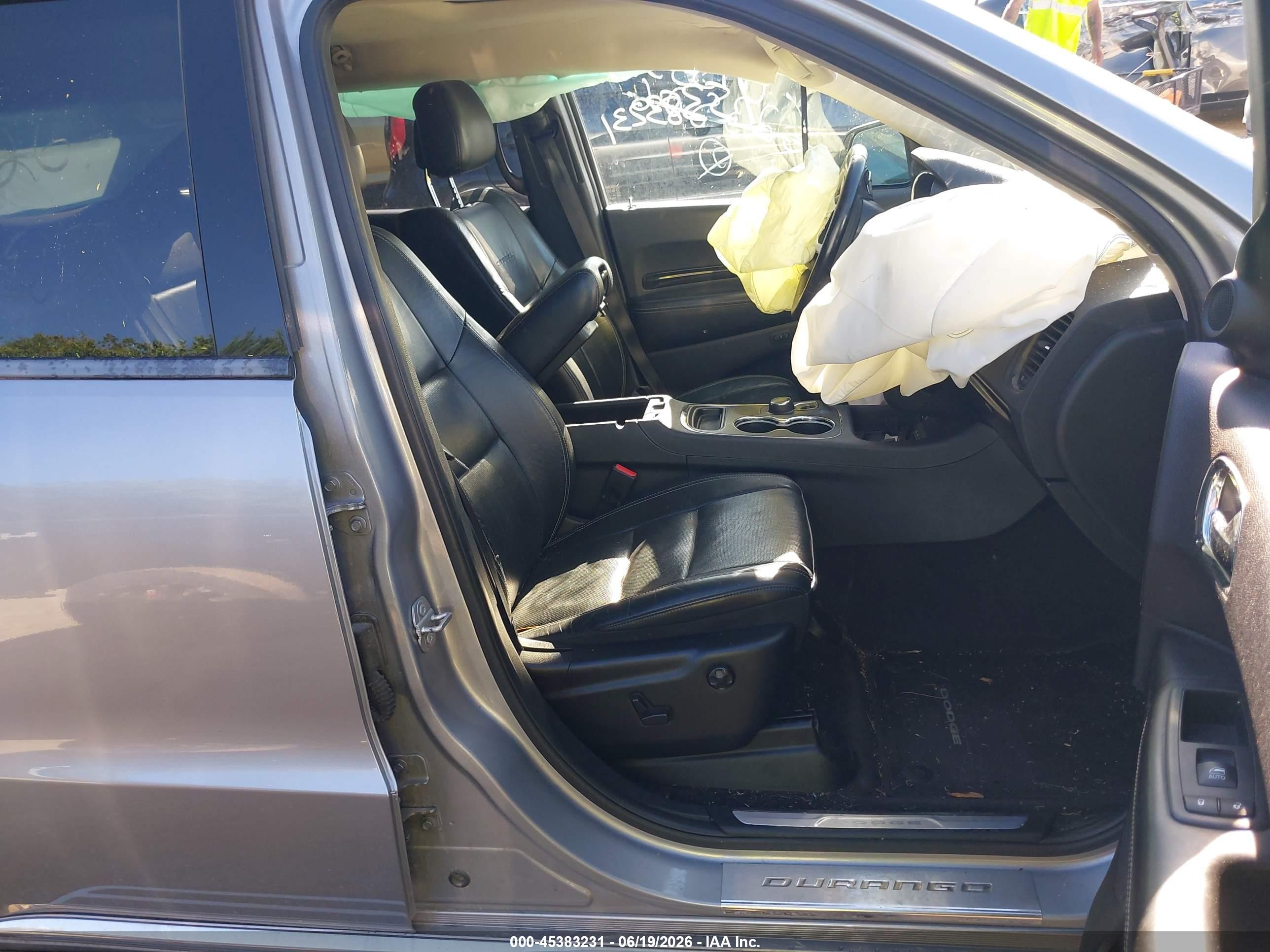 2016 Dodge Durango Citadel Silver vin: 1C4RDJEG7GC475533