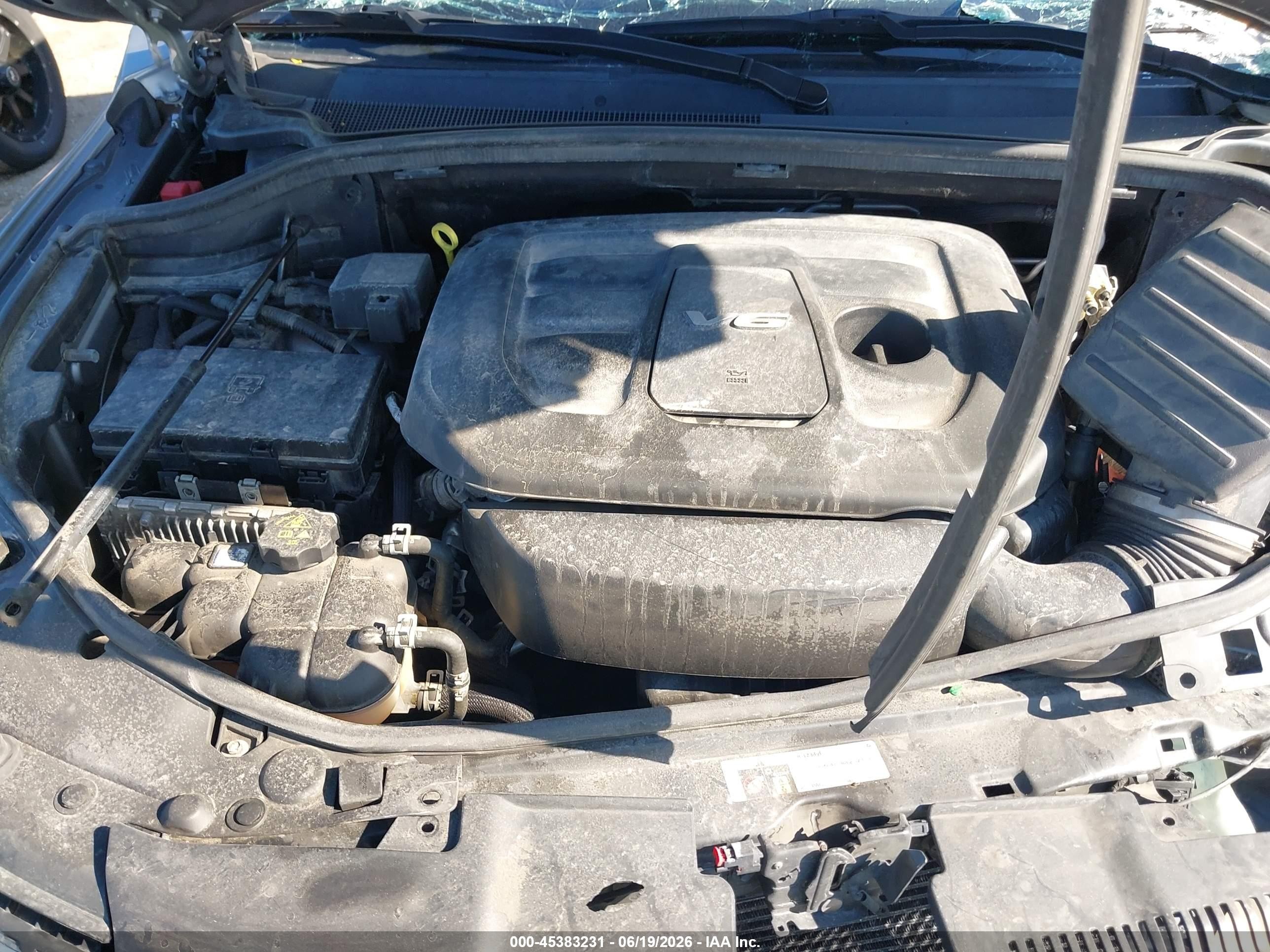2016 Dodge Durango Citadel Silver vin: 1C4RDJEG7GC475533