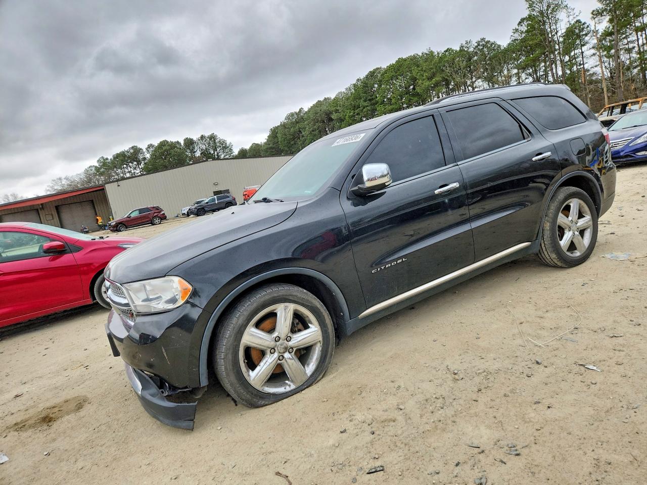 2013 Dodge Durango Citadel Black vin: 1C4RDJEG8DC580013