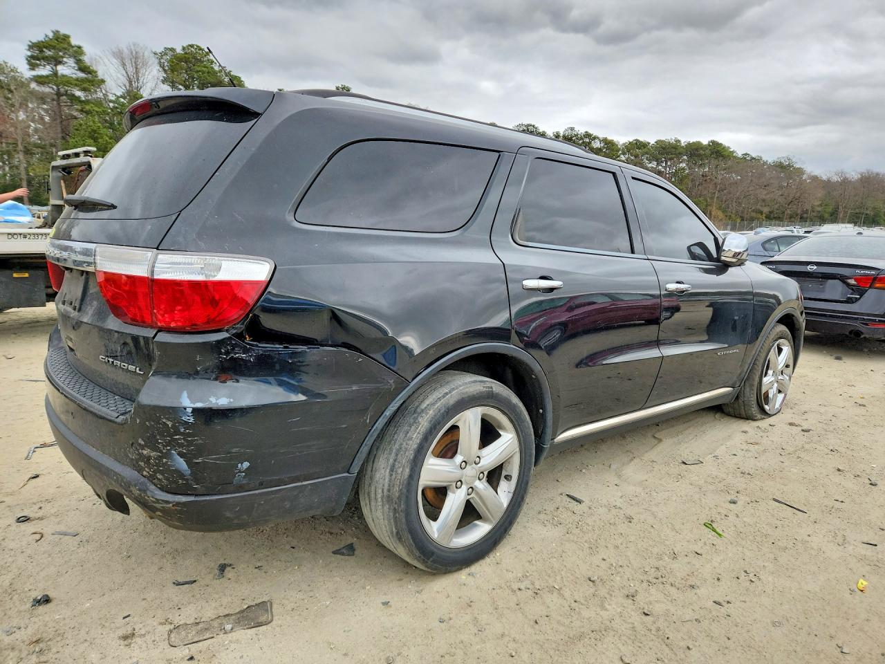 2013 Dodge Durango Citadel Black vin: 1C4RDJEG8DC580013