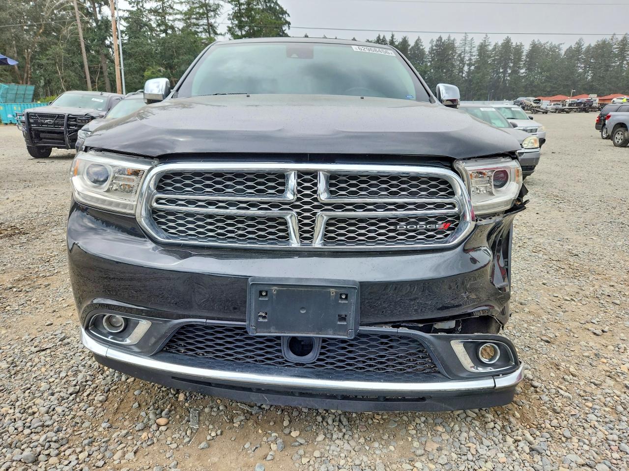 2014 Dodge Durango Citadel Черный vin: 1C4RDJEG8EC397289