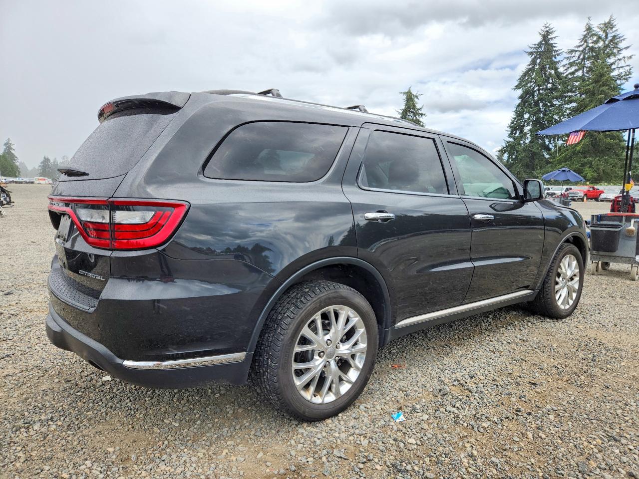2014 Dodge Durango Citadel Черный vin: 1C4RDJEG8EC397289