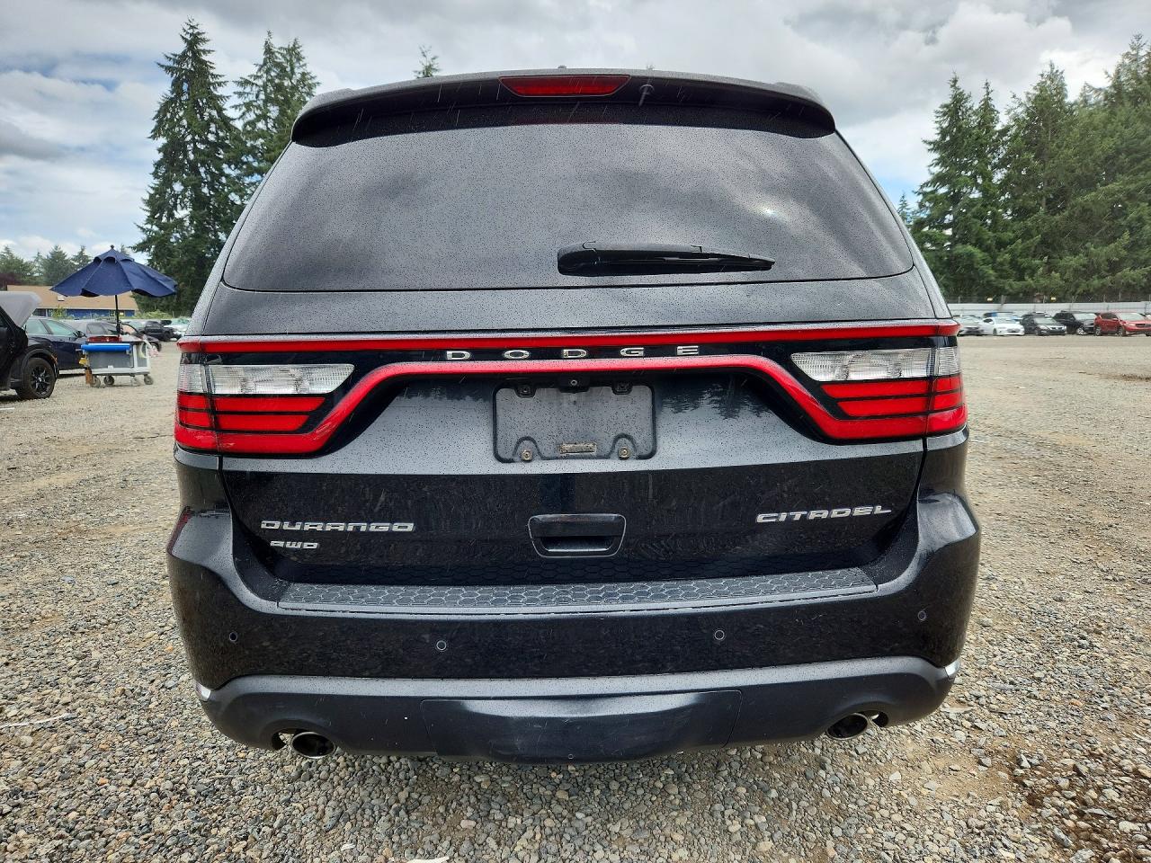 2014 Dodge Durango Citadel Черный vin: 1C4RDJEG8EC397289