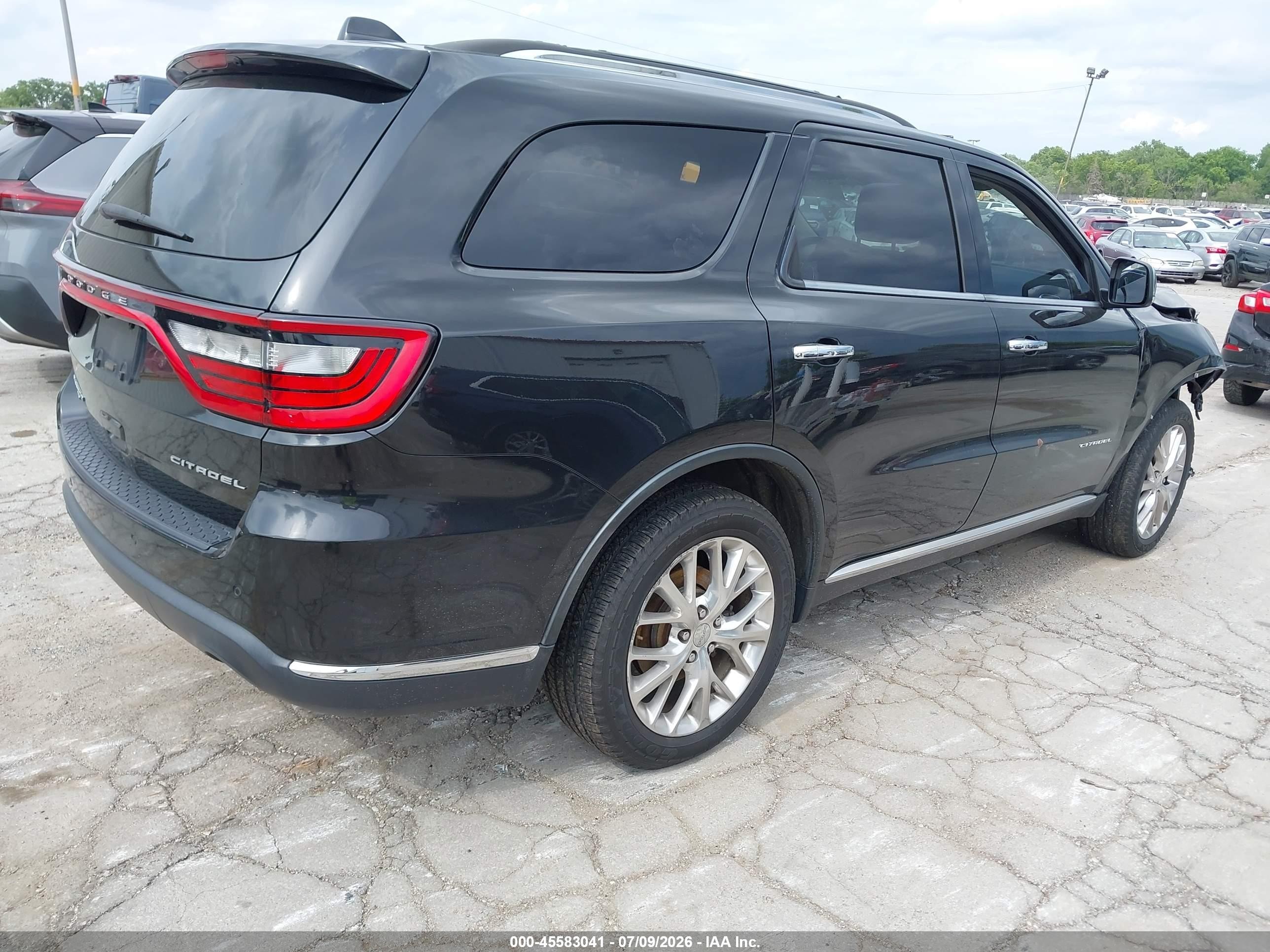 2015 Dodge Durango Citadel Black vin: 1C4RDJEG8FC690112