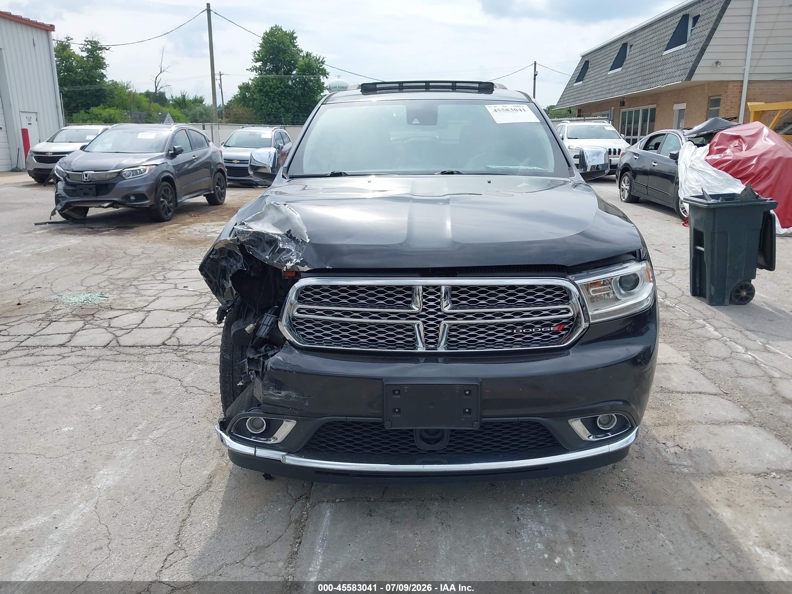 2015 Dodge Durango Citadel Black vin: 1C4RDJEG8FC690112