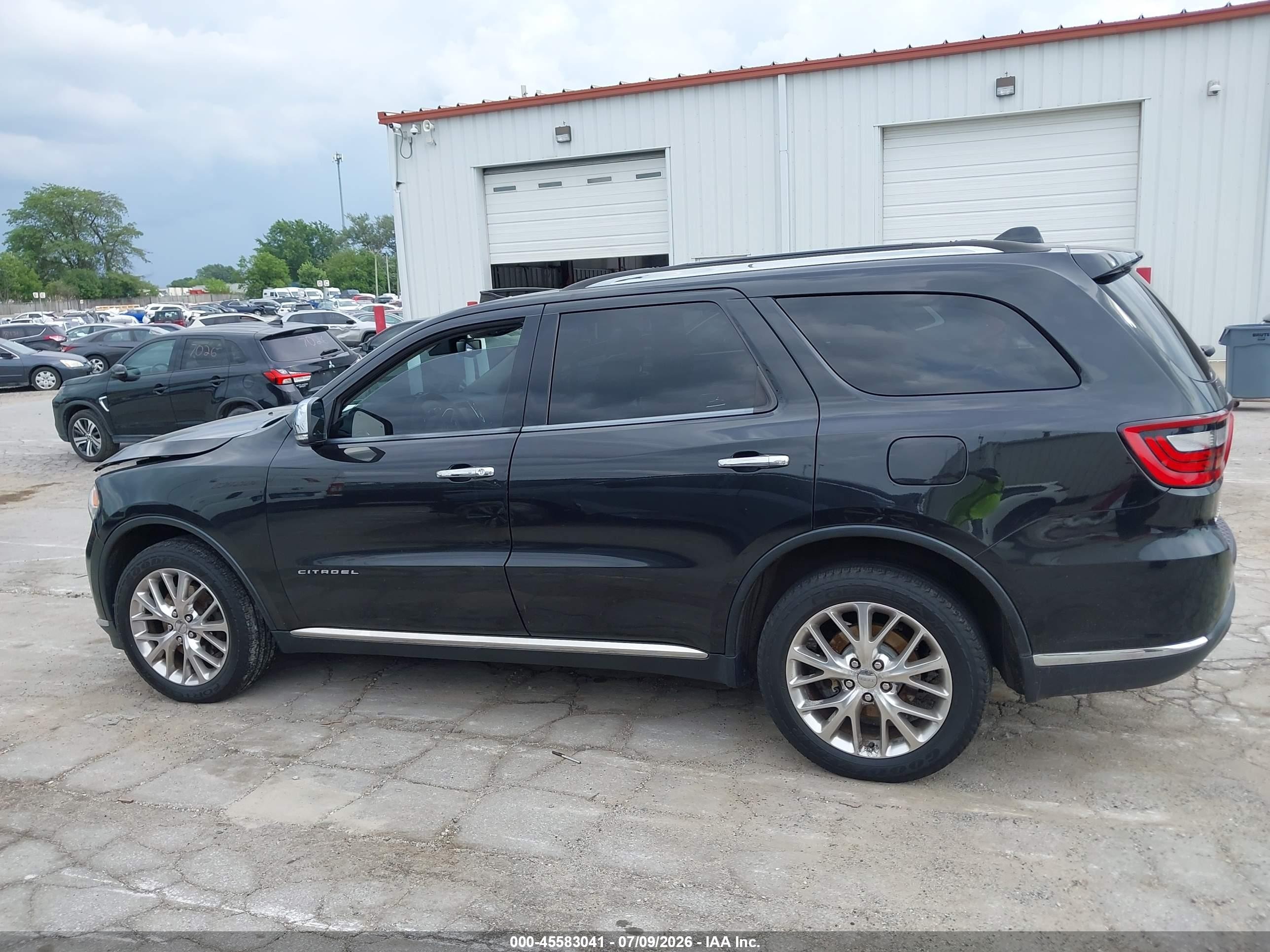 2015 Dodge Durango Citadel Black vin: 1C4RDJEG8FC690112