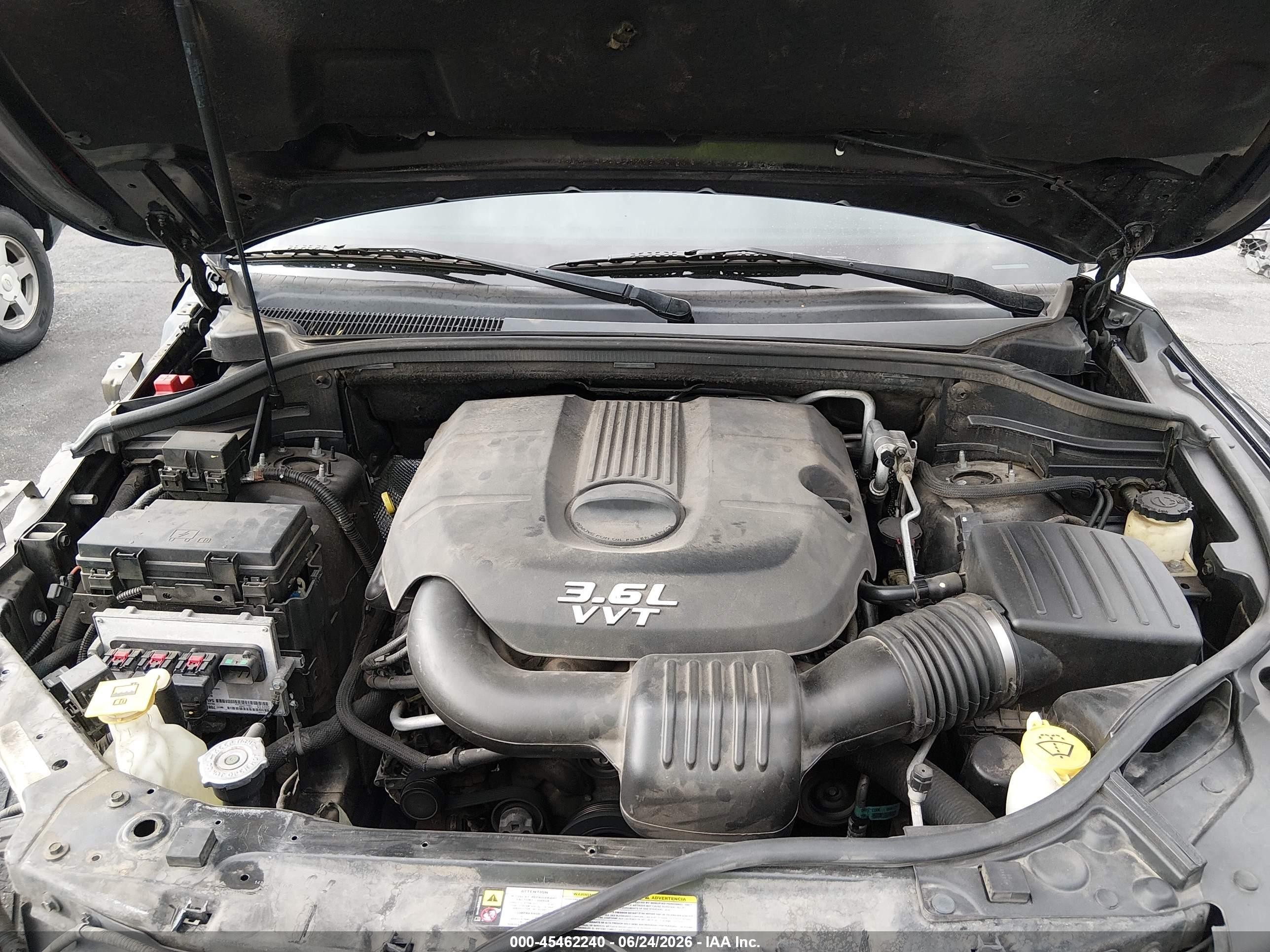 2012 Dodge Durango Citadel Black vin: 1C4RDJEG9CC321108