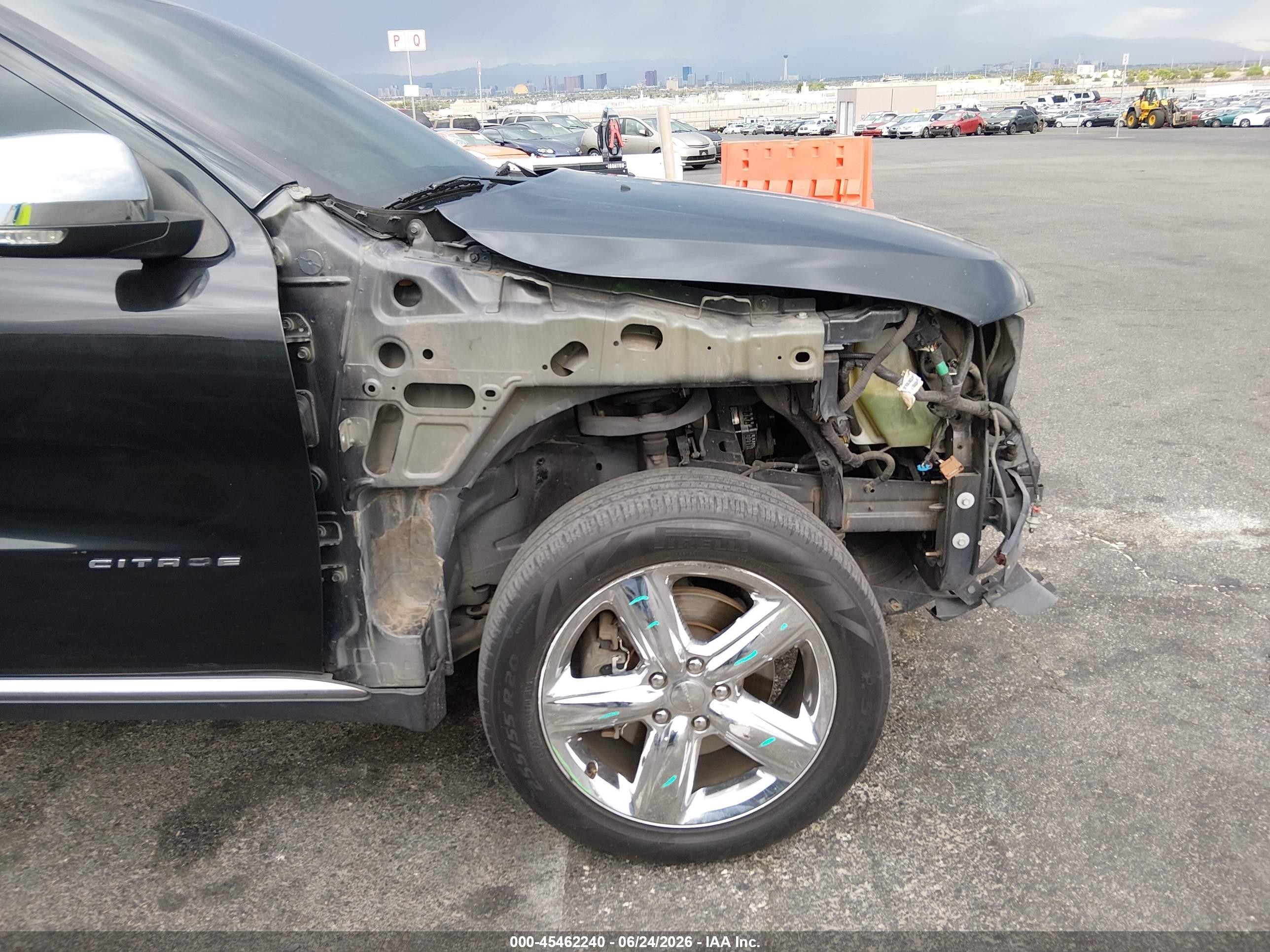 2012 Dodge Durango Citadel Black vin: 1C4RDJEG9CC321108