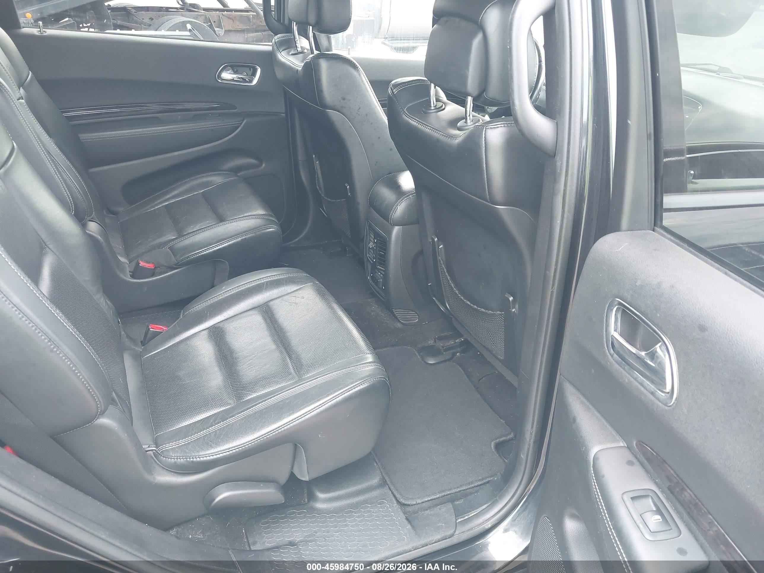 2013 Dodge Durango Citadel Черный vin: 1C4RDJEG9DC556979