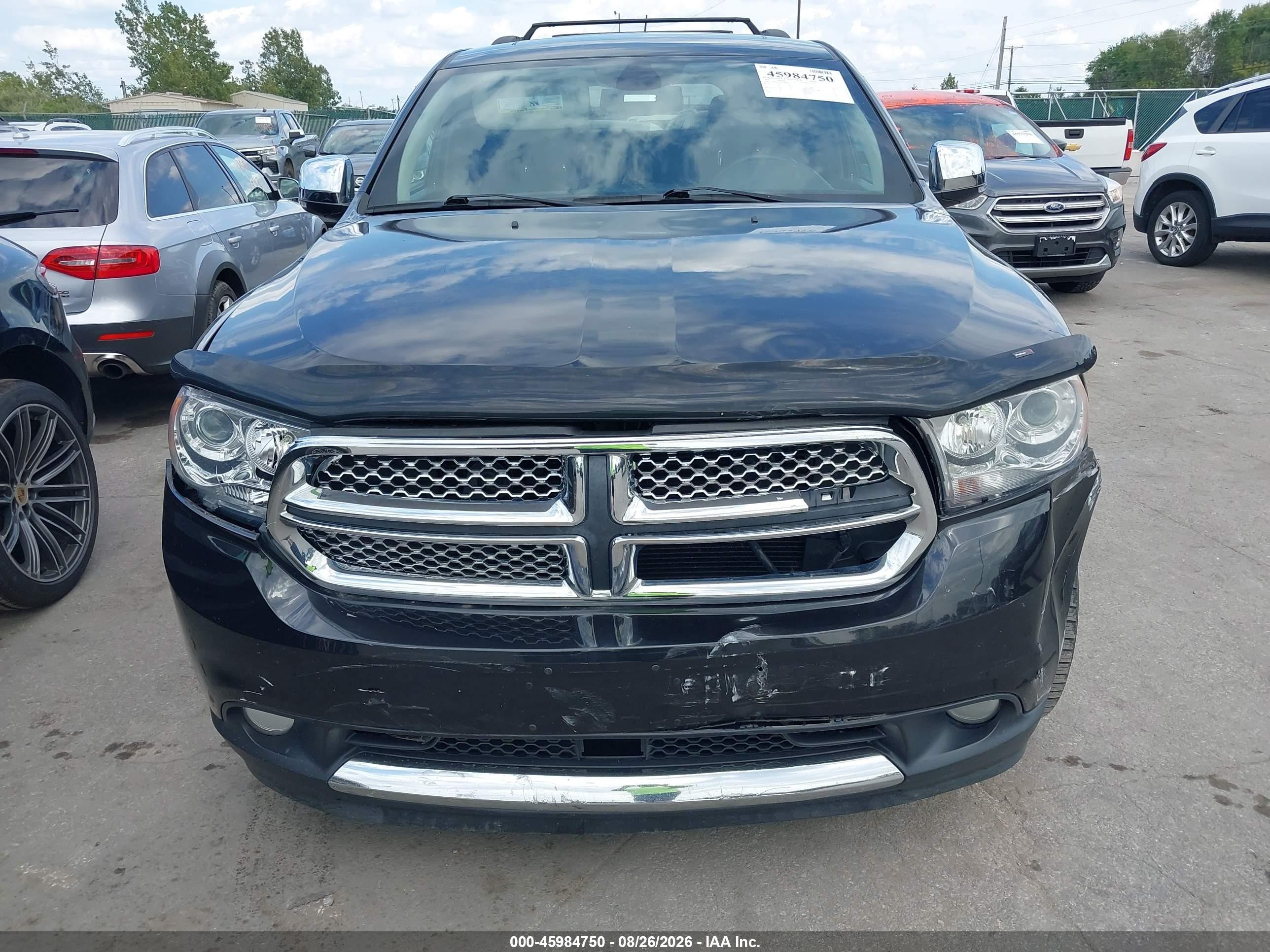 2013 Dodge Durango Citadel Черный vin: 1C4RDJEG9DC556979