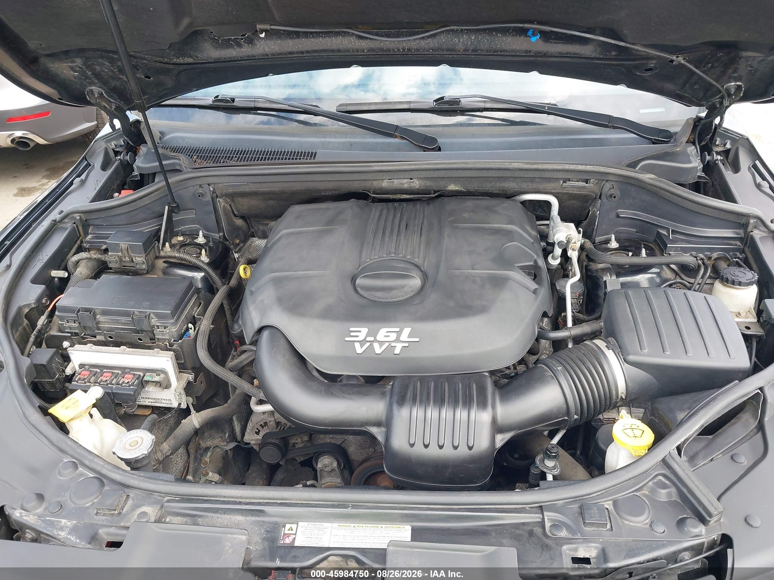 2013 Dodge Durango Citadel Черный vin: 1C4RDJEG9DC556979