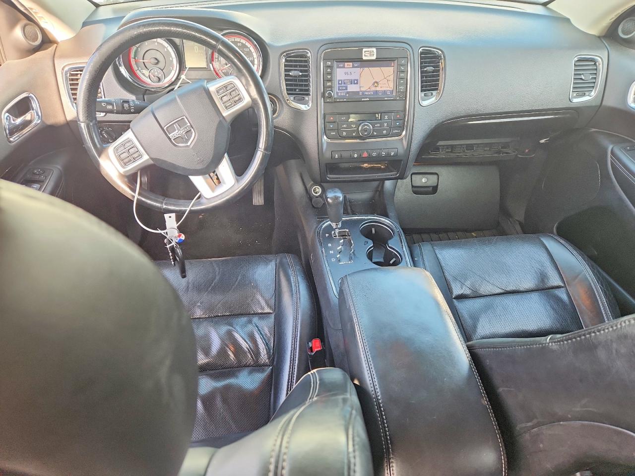 2013 Dodge Durango Citadel White vin: 1C4RDJEG9DC604822