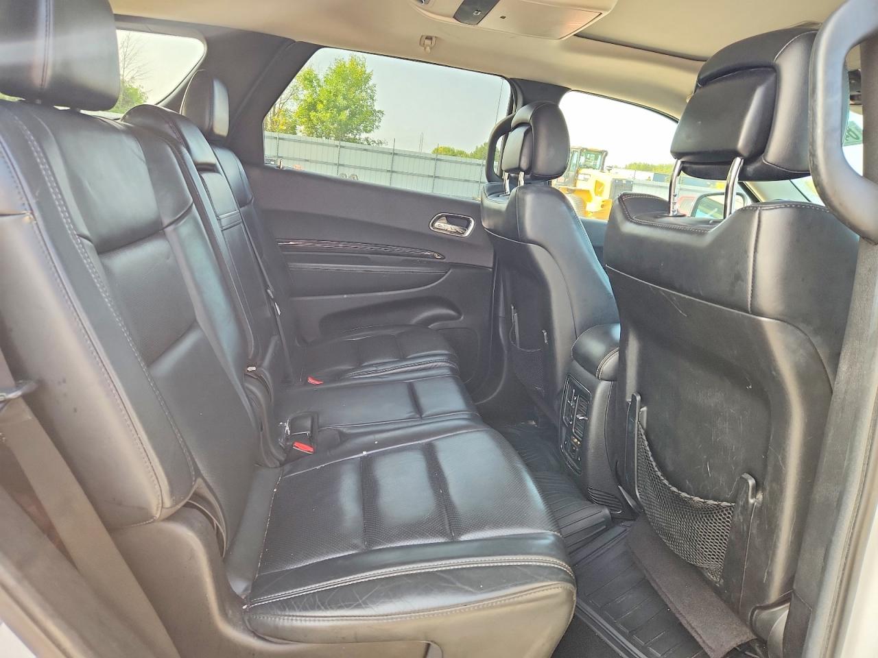 2013 Dodge Durango Citadel White vin: 1C4RDJEG9DC604822