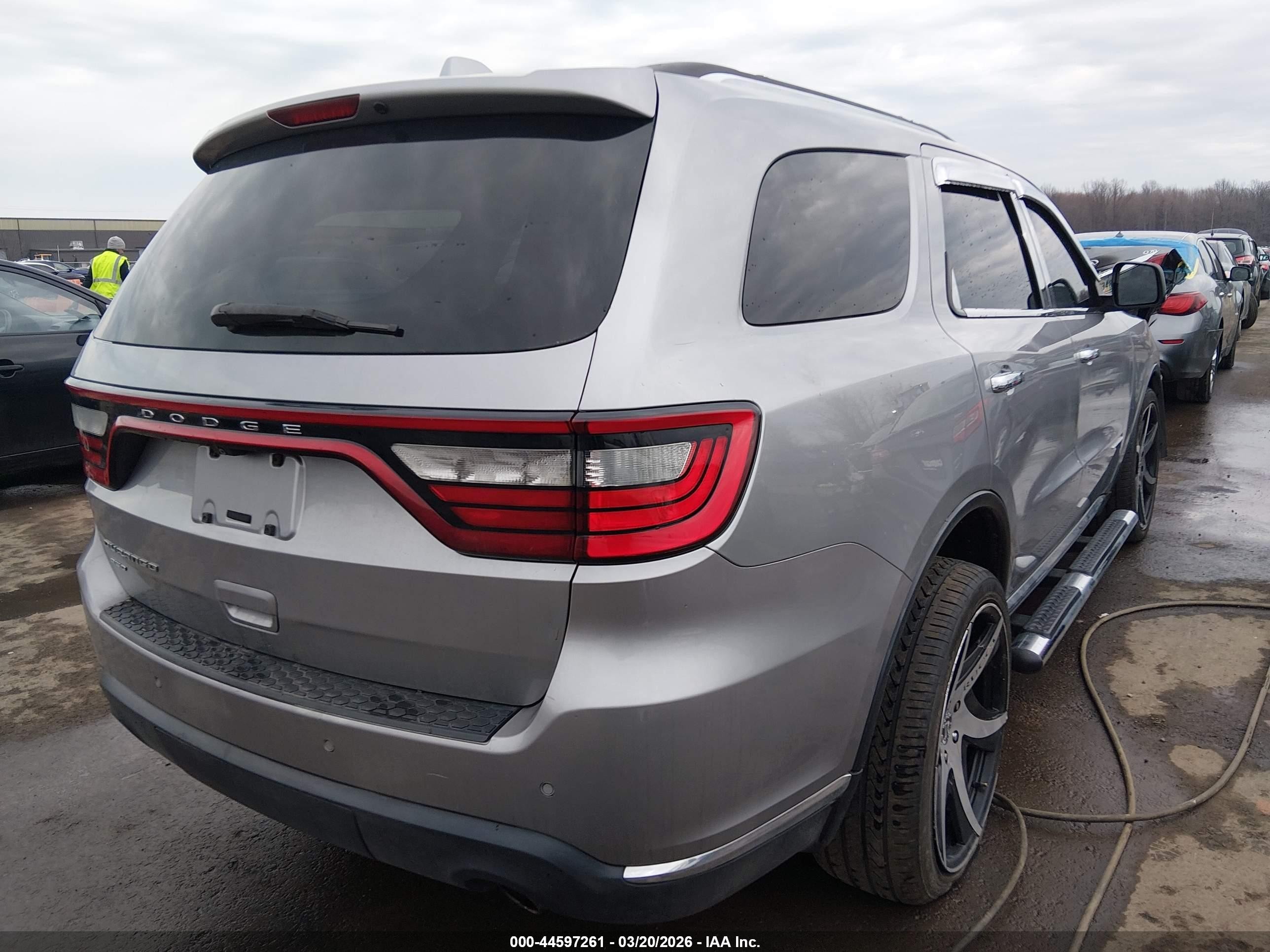 2015 Dodge Durango Citadel Silver vin: 1C4RDJEG9FC799341