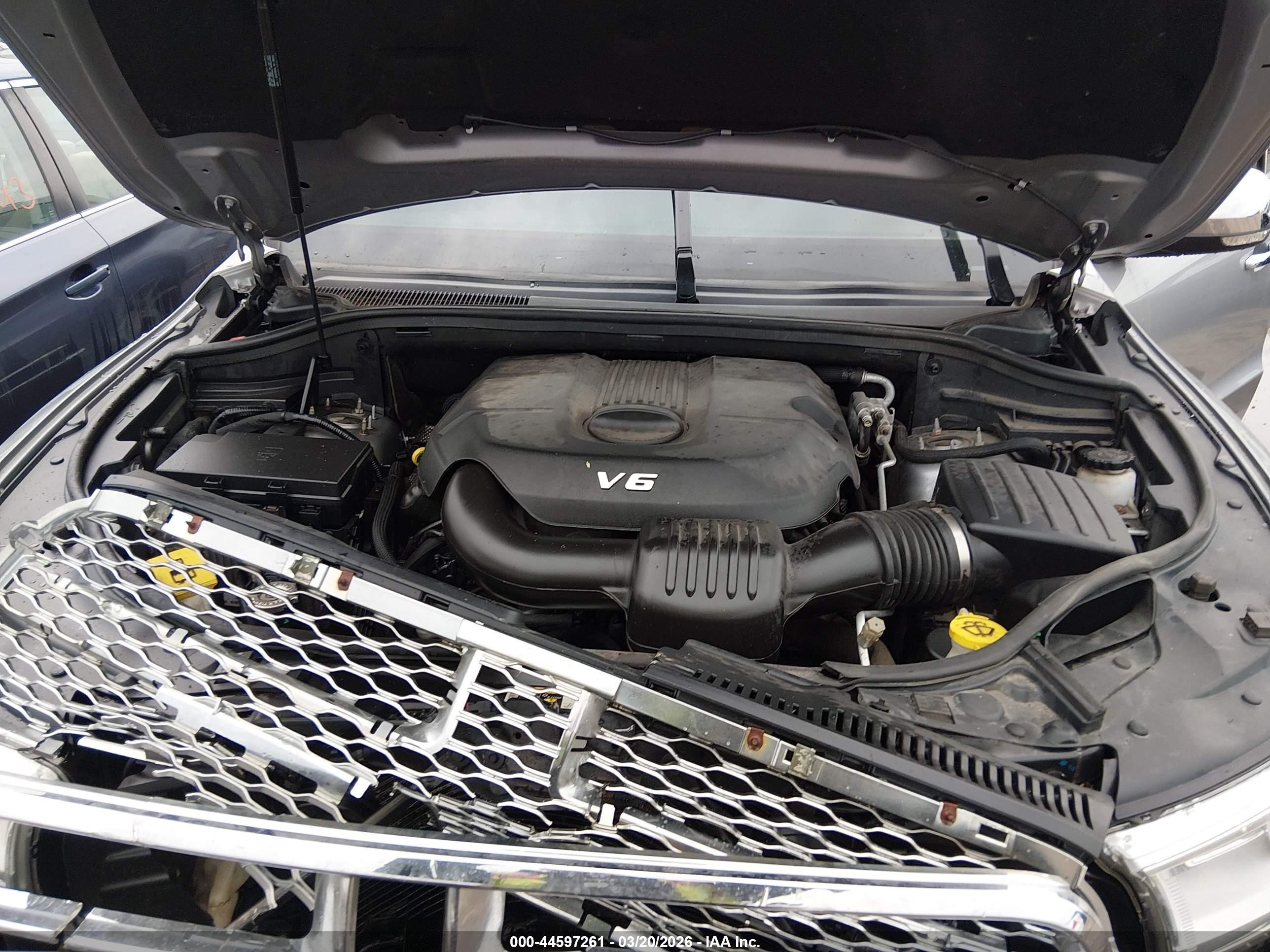 2015 Dodge Durango Citadel Silver vin: 1C4RDJEG9FC799341