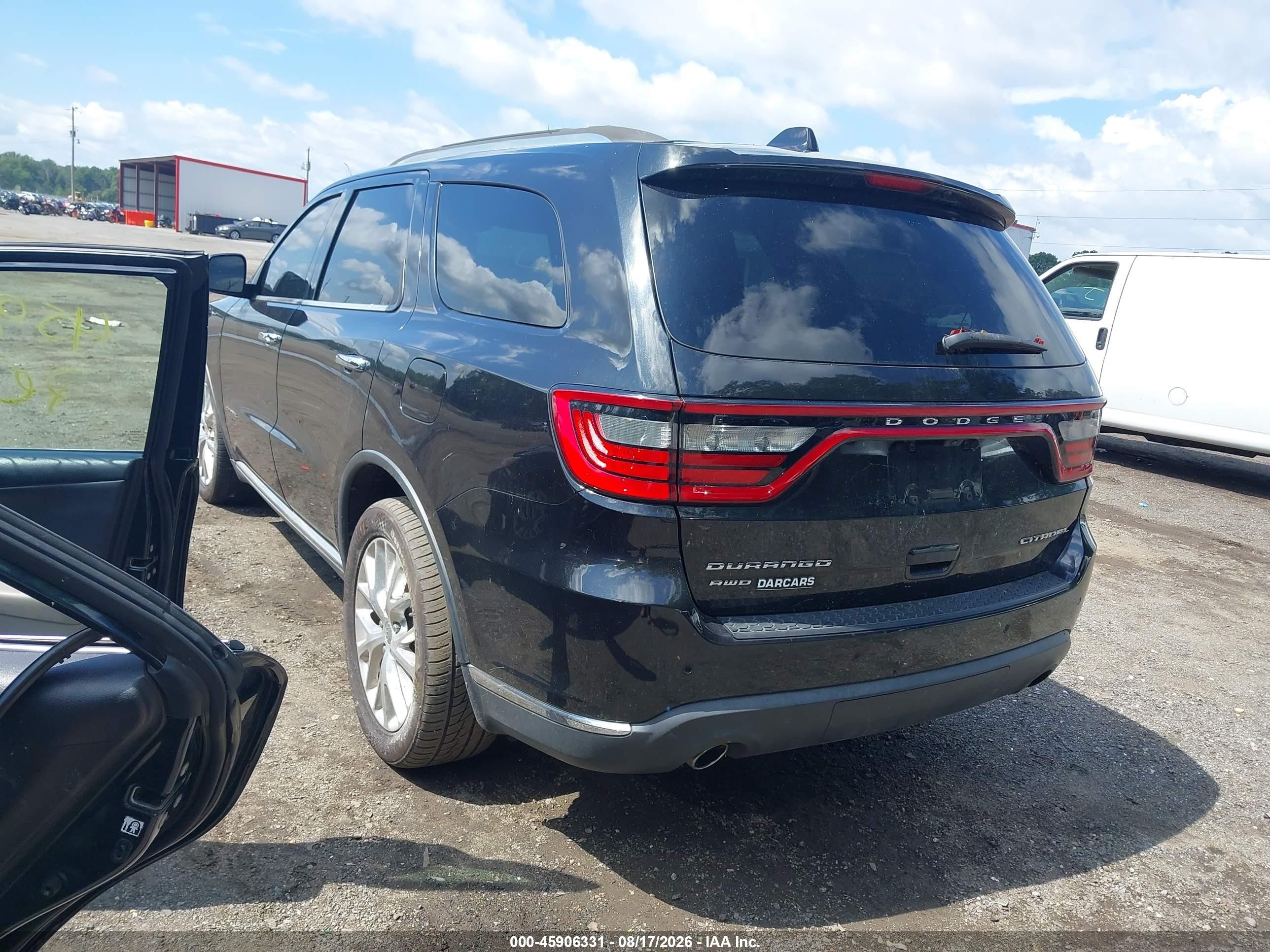 2015 Dodge Durango Citadel Black vin: 1C4RDJEG9FC843810