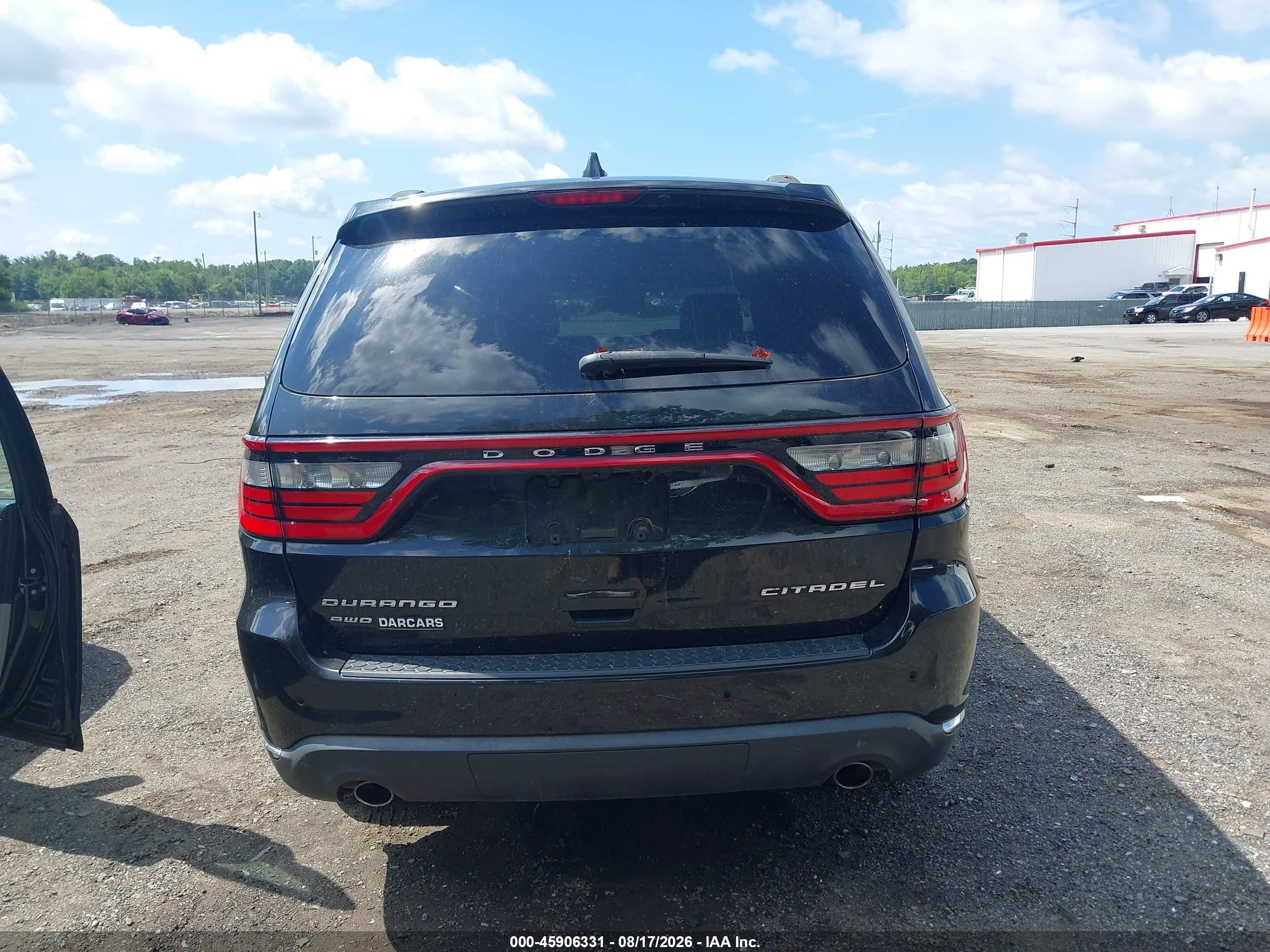 2015 Dodge Durango Citadel Black vin: 1C4RDJEG9FC843810