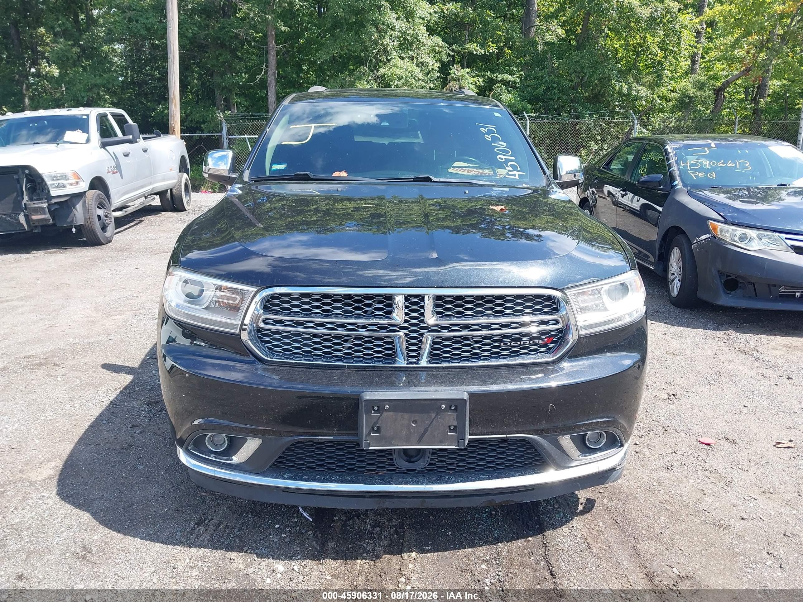 2015 Dodge Durango Citadel Black vin: 1C4RDJEG9FC843810