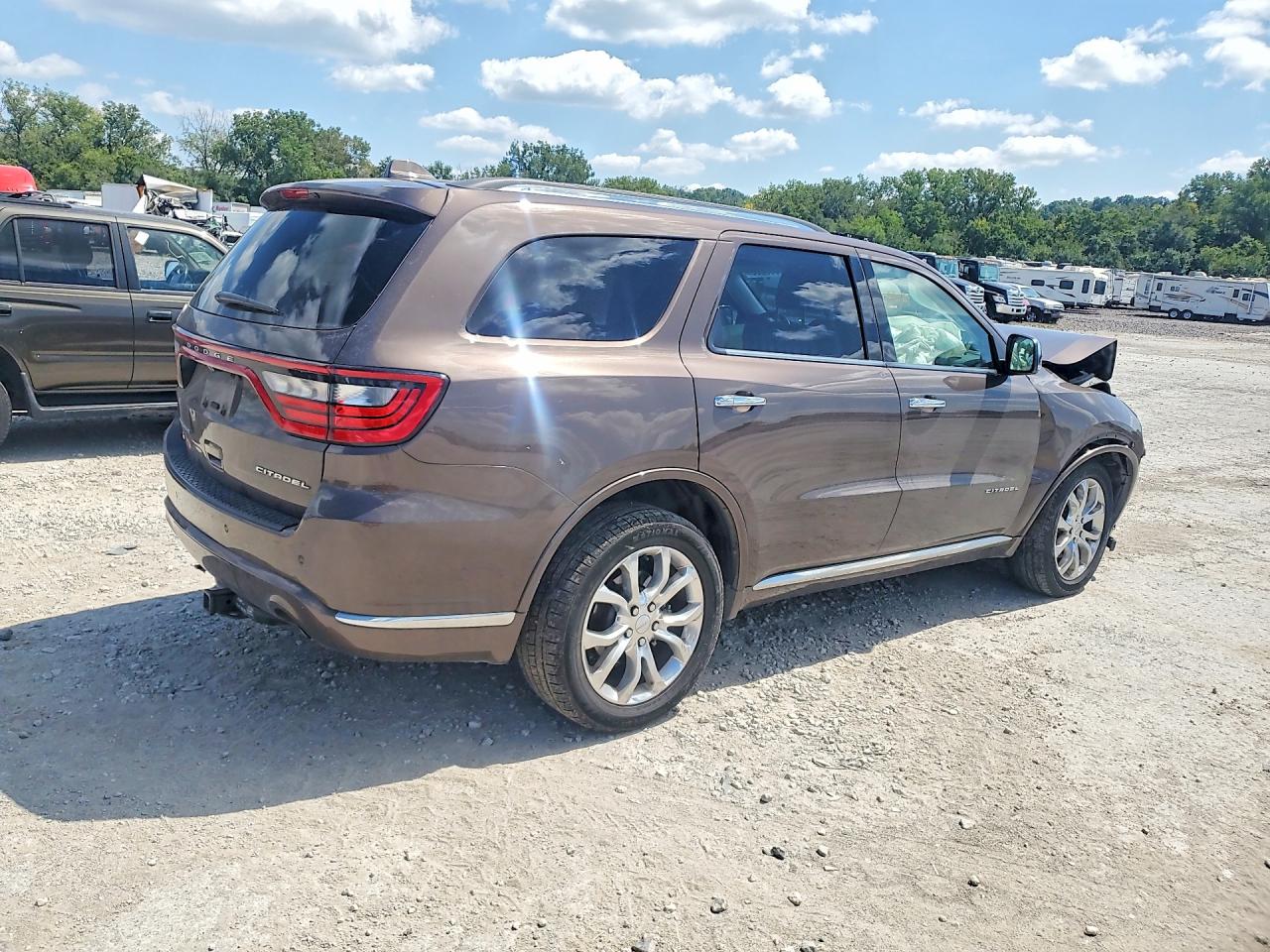 2018 Dodge Durango Citadel Brown vin: 1C4RDJEG9JC314818