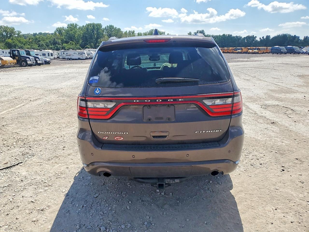 2018 Dodge Durango Citadel Brown vin: 1C4RDJEG9JC314818