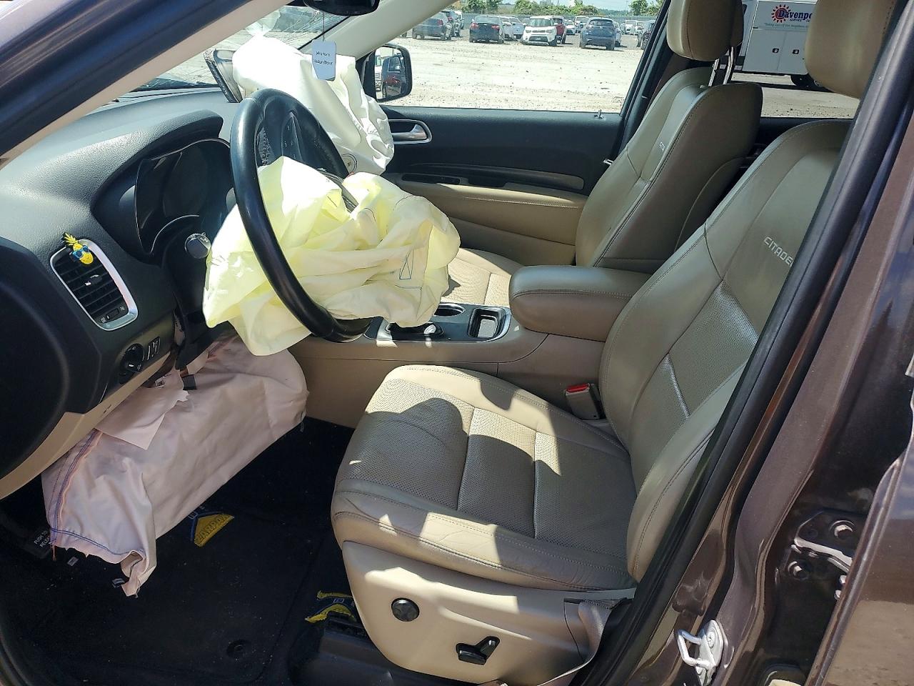 2018 Dodge Durango Citadel Brown vin: 1C4RDJEG9JC314818
