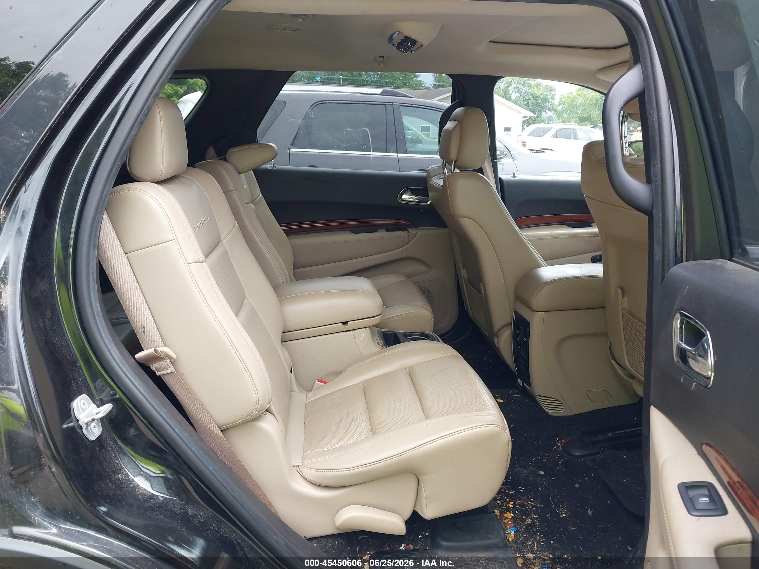 2014 Dodge Durango Citadel Черный vin: 1C4RDJEGXEC301601