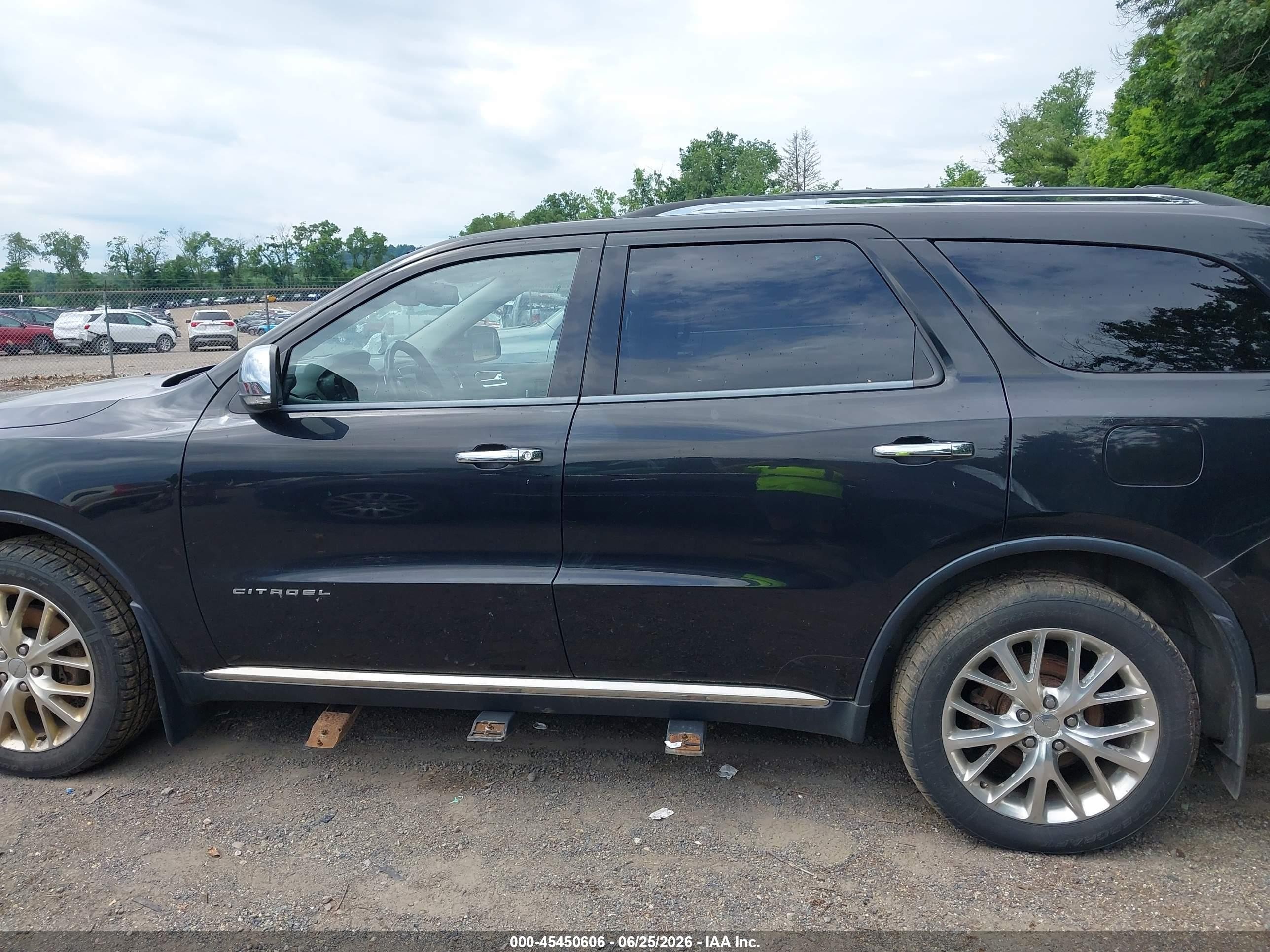 2014 Dodge Durango Citadel Черный vin: 1C4RDJEGXEC301601