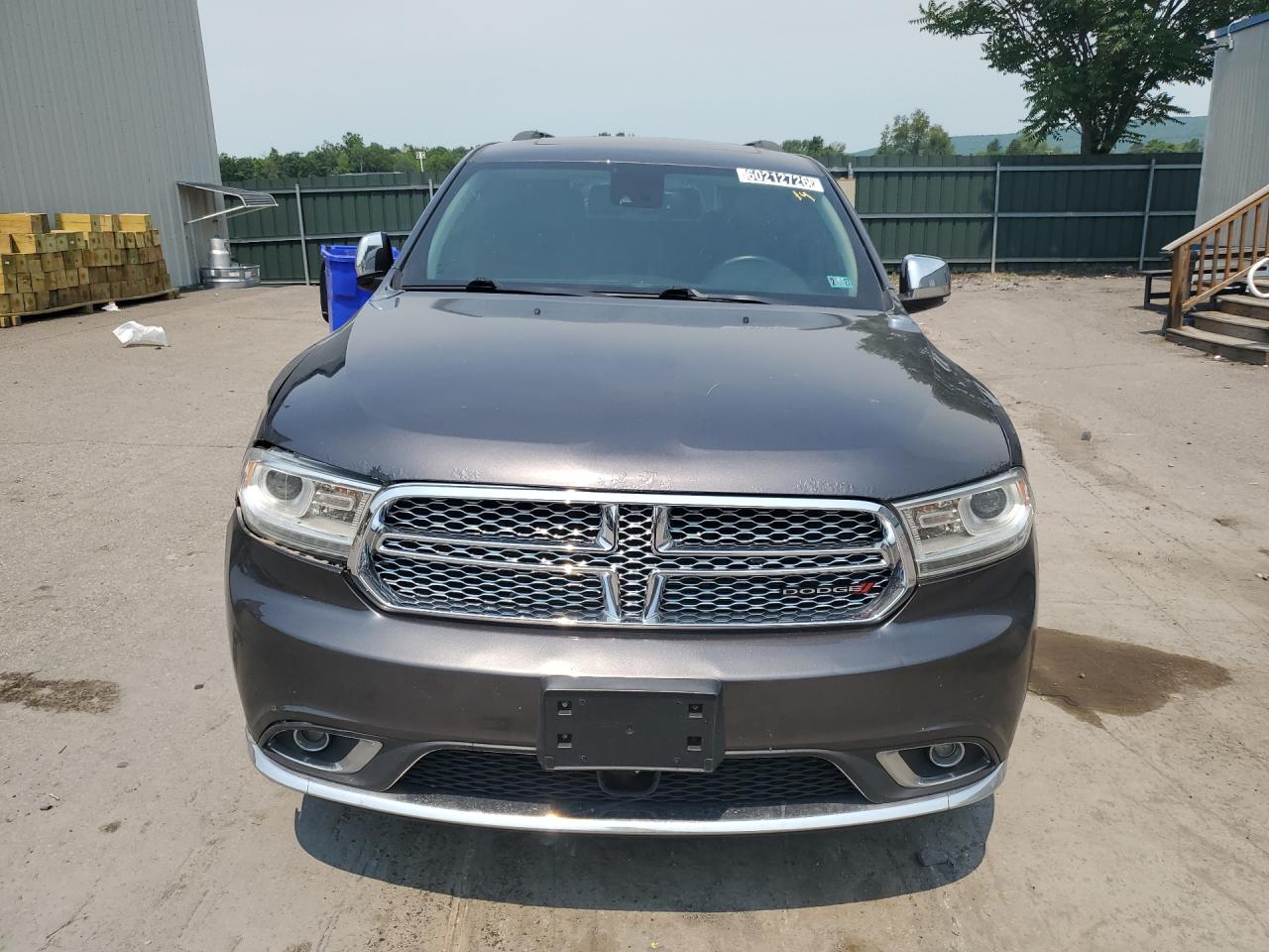 2014 Dodge Durango Citadel Charcoal vin: 1C4RDJEGXEC337286 Damage: Hood, Rust, > 12 Inches