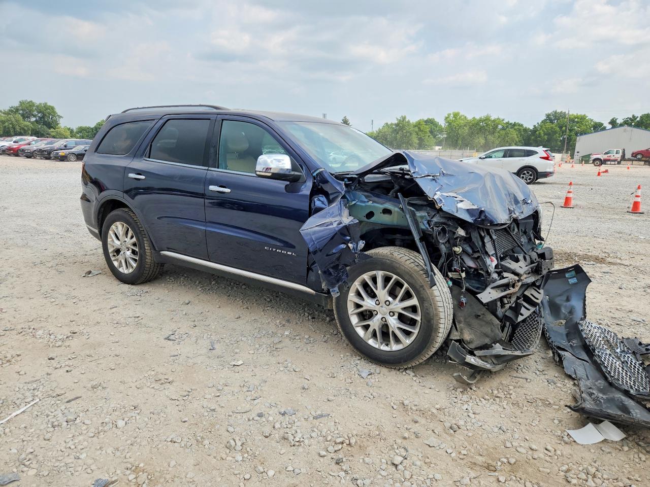 2015 Dodge Durango Citadel Blue vin: 1C4RDJEGXFC177766
