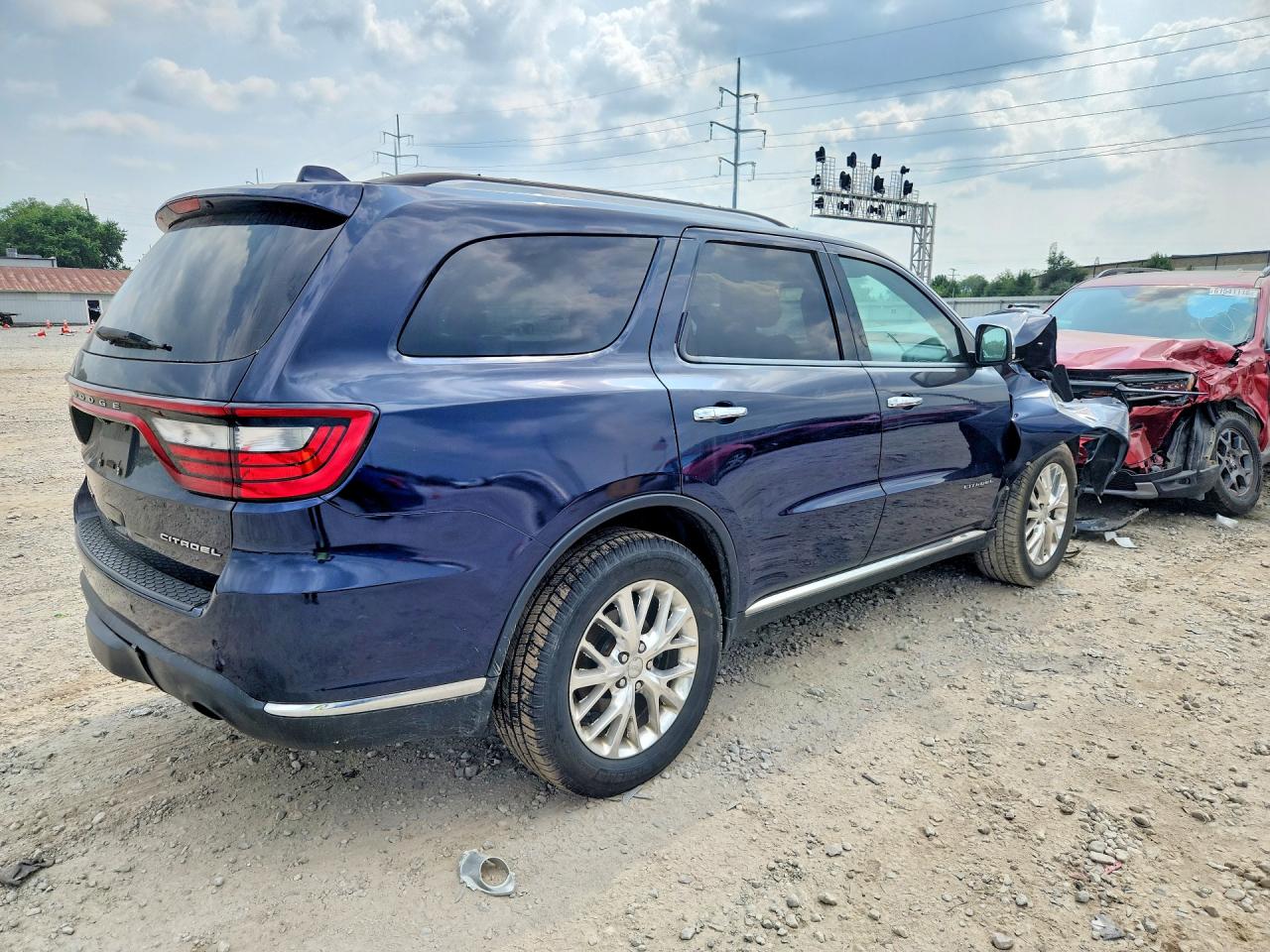 2015 Dodge Durango Citadel Blue vin: 1C4RDJEGXFC177766
