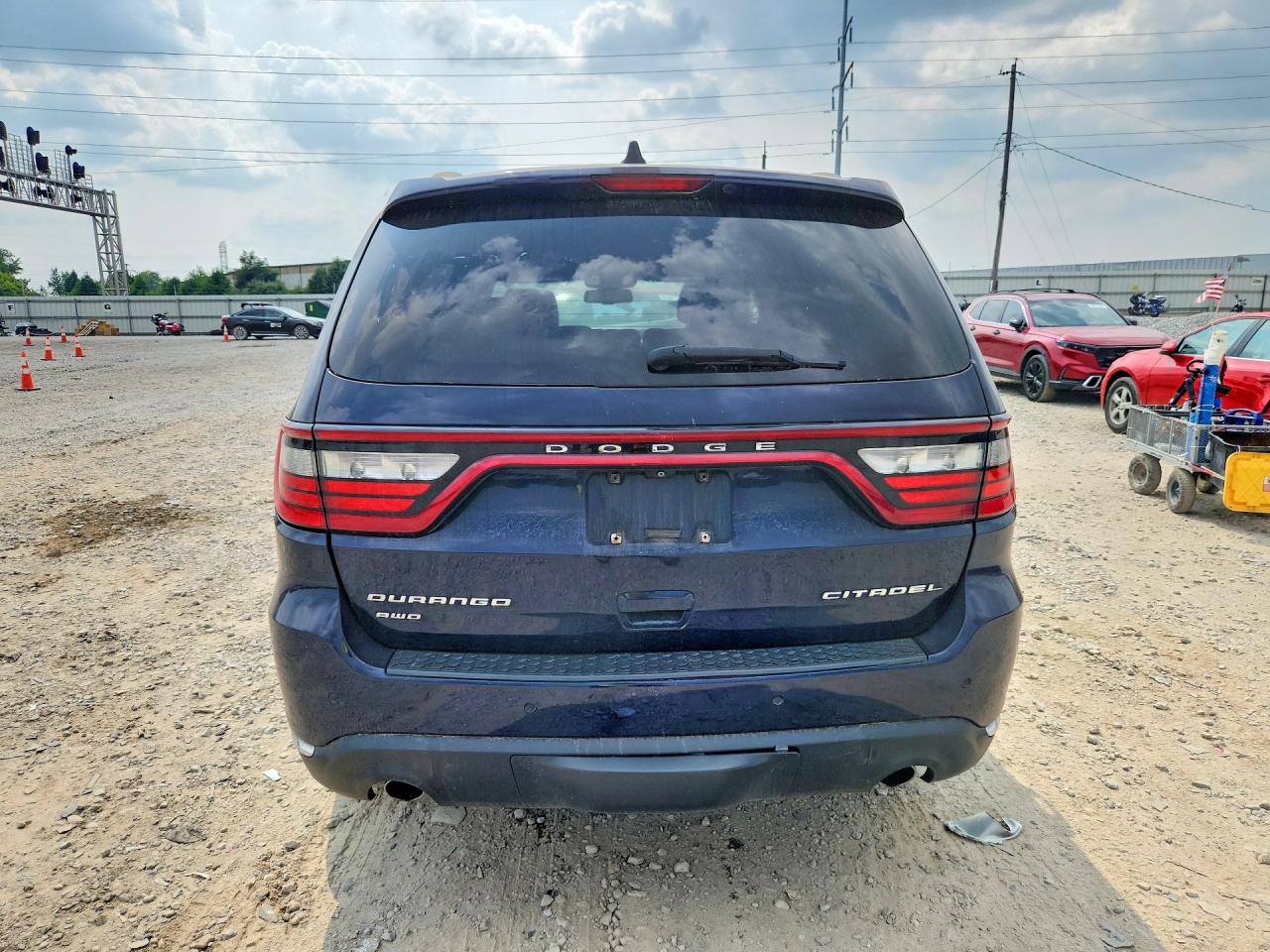 2015 Dodge Durango Citadel Blue vin: 1C4RDJEGXFC177766