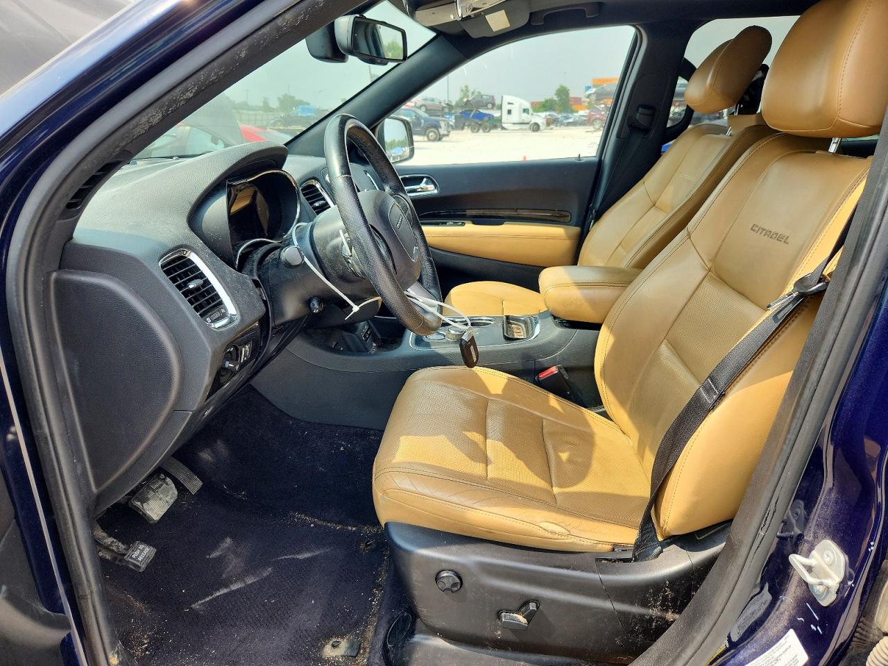 2015 Dodge Durango Citadel Blue vin: 1C4RDJEGXFC177766