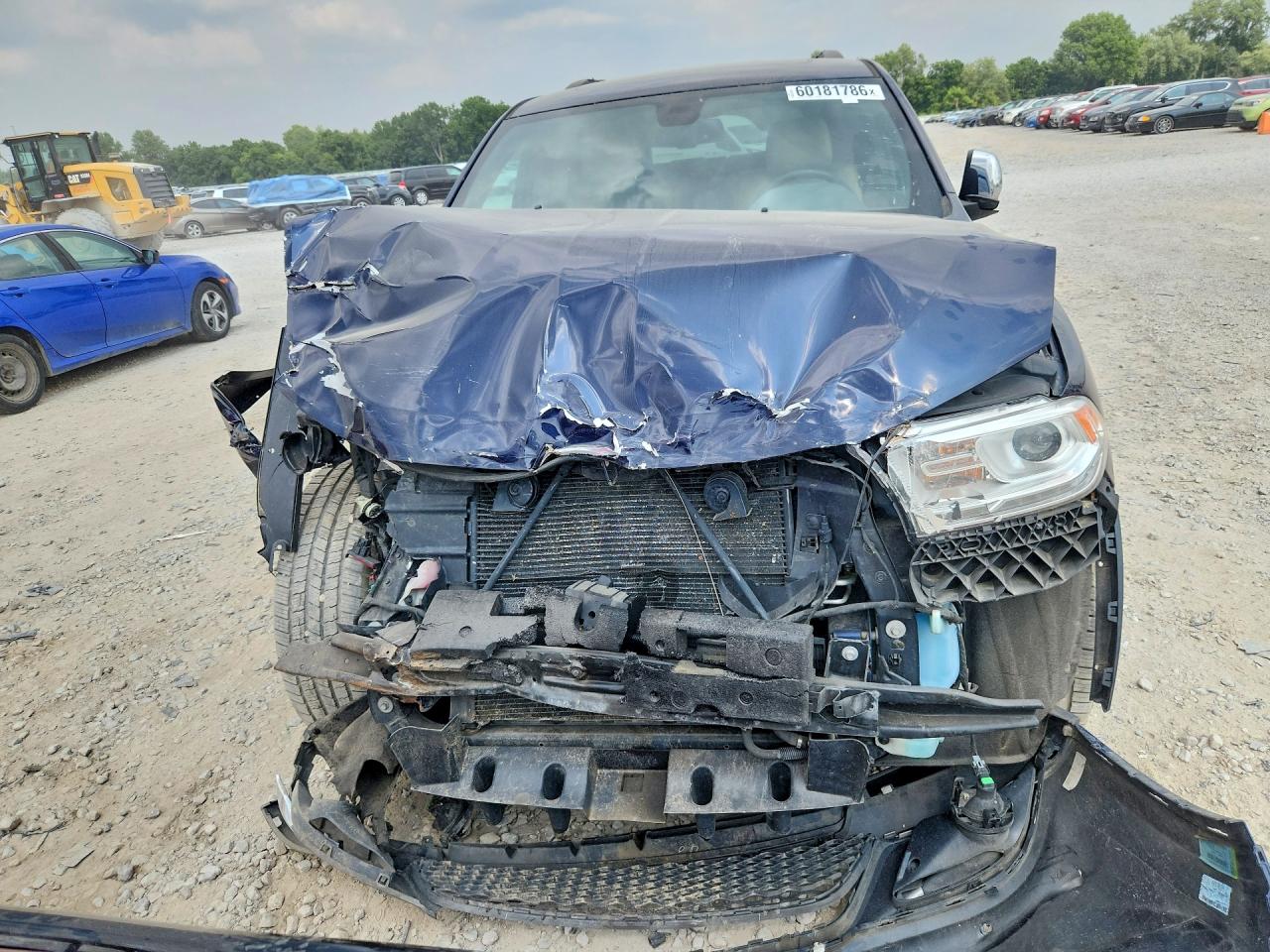 2015 Dodge Durango Citadel Blue vin: 1C4RDJEGXFC177766