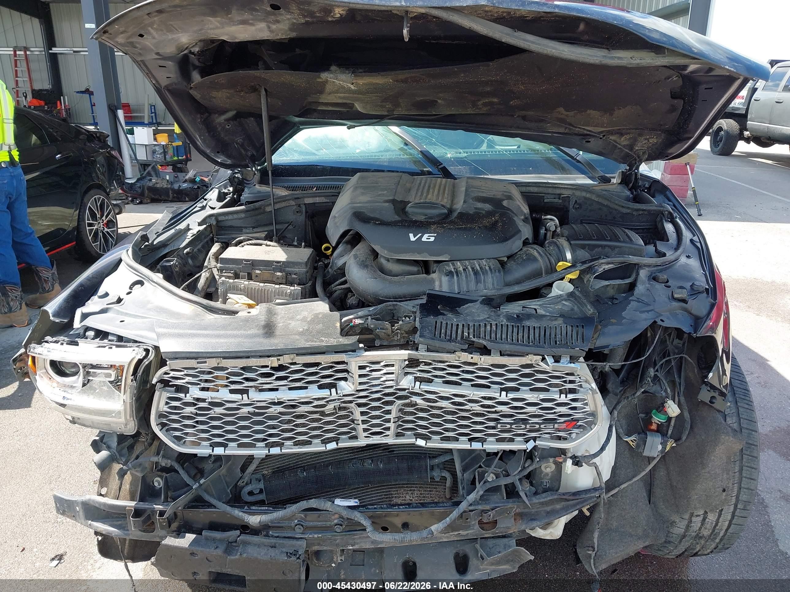 2015 Dodge Durango Citadel Black vin: 1C4RDJEGXFC903805