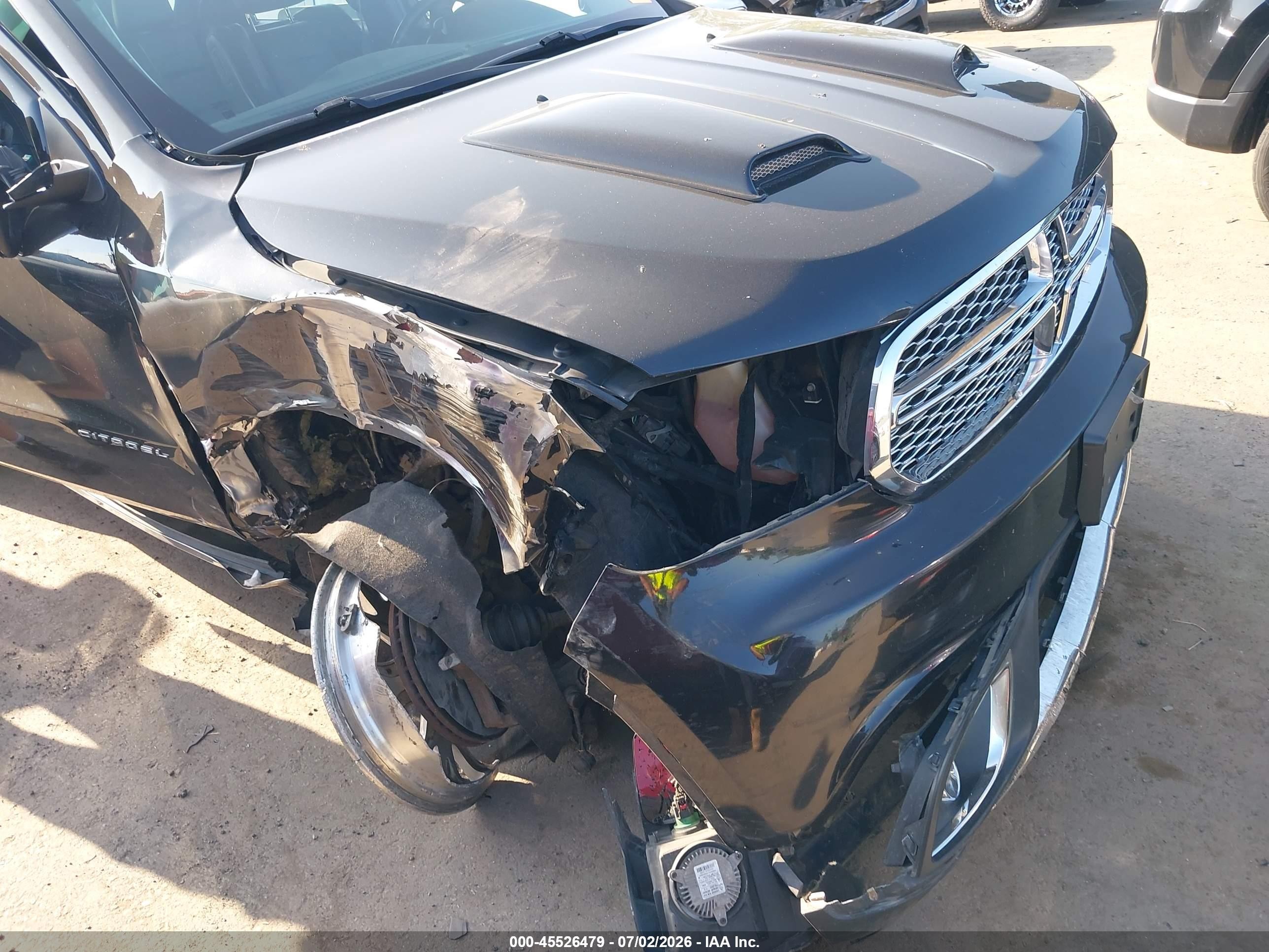 2015 Dodge Durango Citadel Black vin: 1C4RDJEGXFC908261