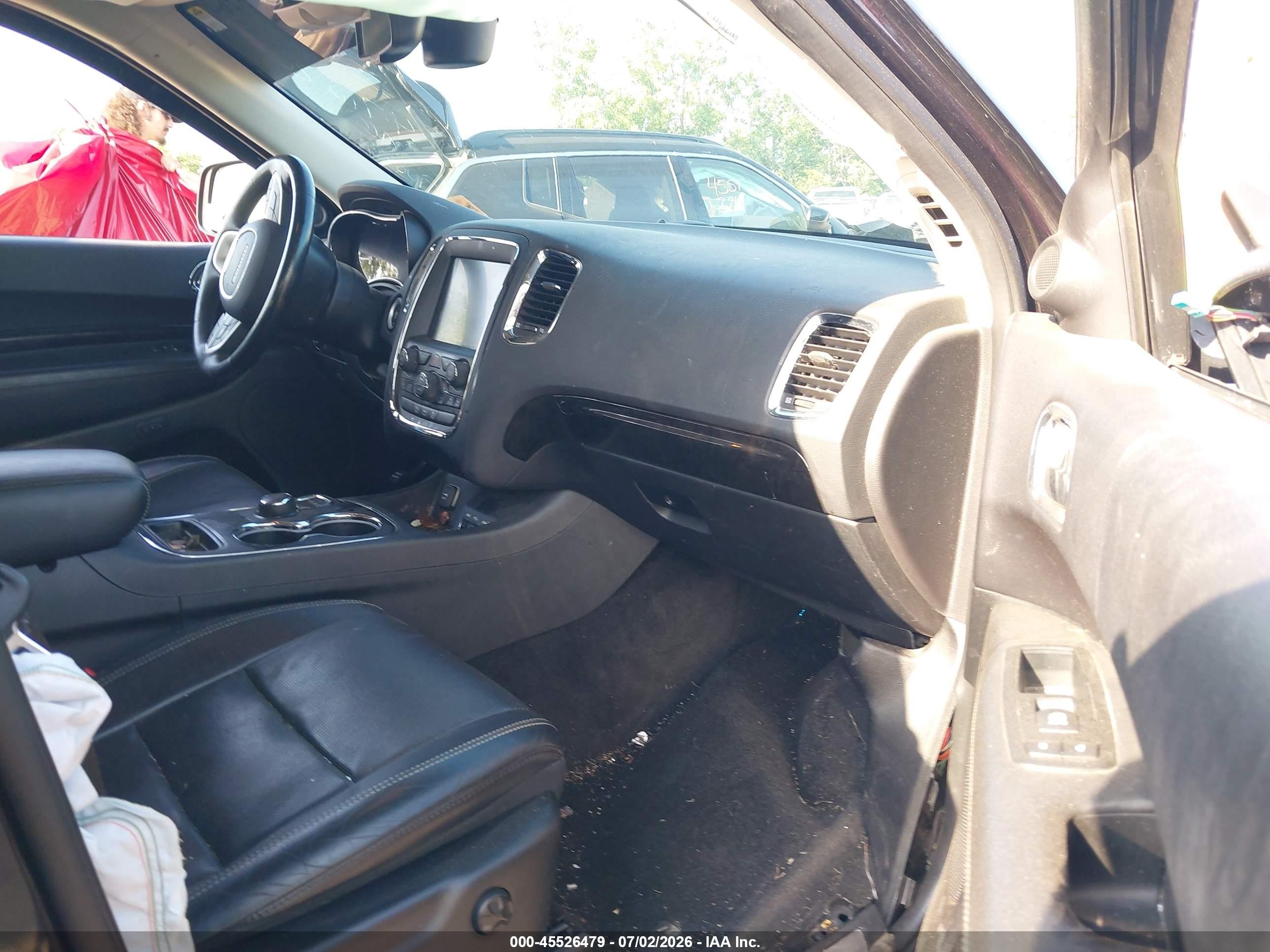 2015 Dodge Durango Citadel Black vin: 1C4RDJEGXFC908261