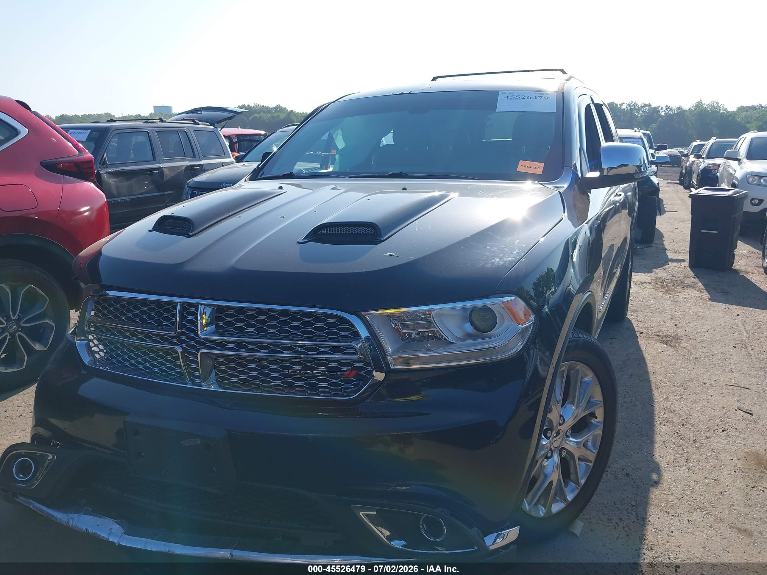 2015 Dodge Durango Citadel Black vin: 1C4RDJEGXFC908261