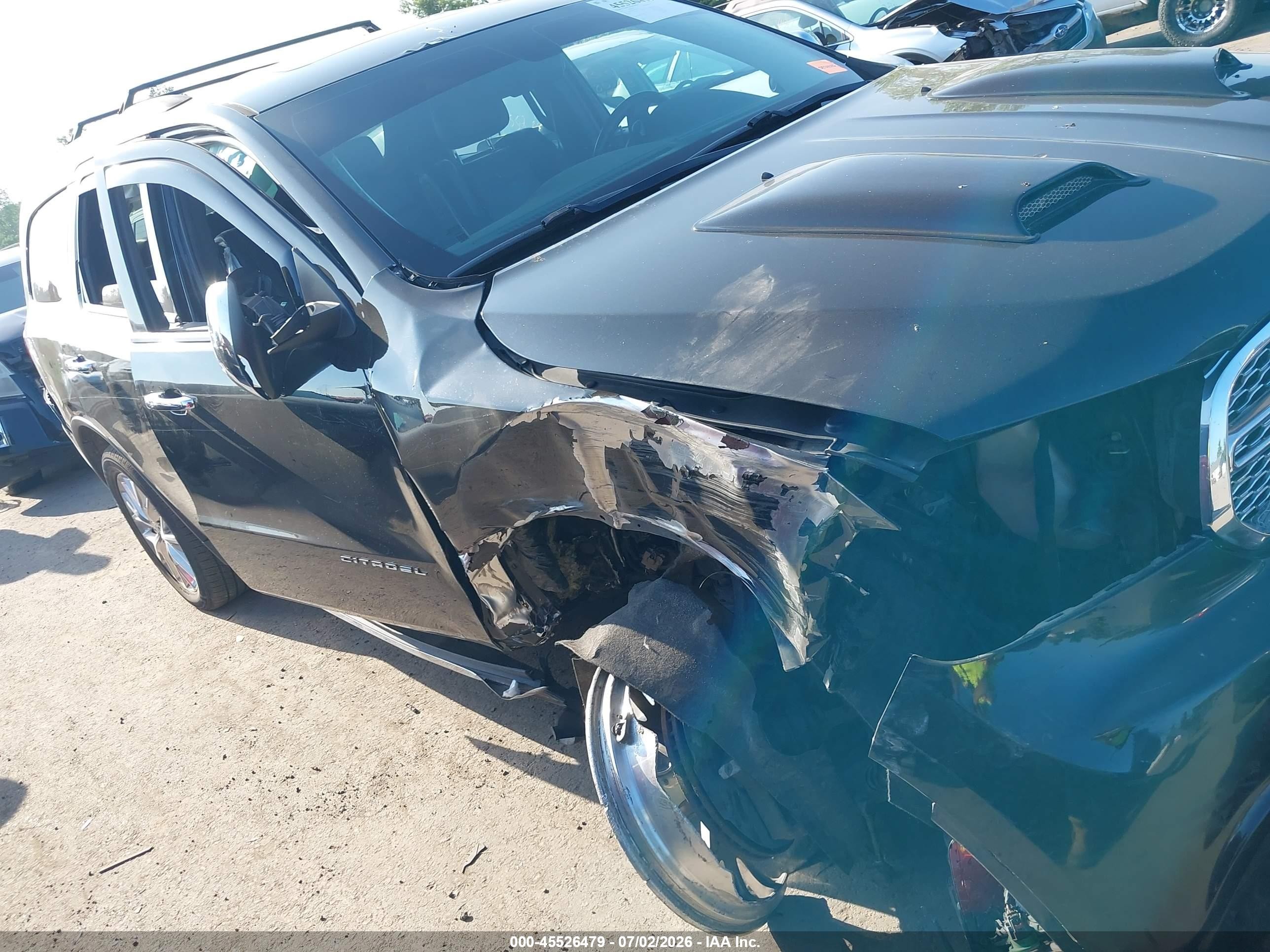2015 Dodge Durango Citadel Black vin: 1C4RDJEGXFC908261