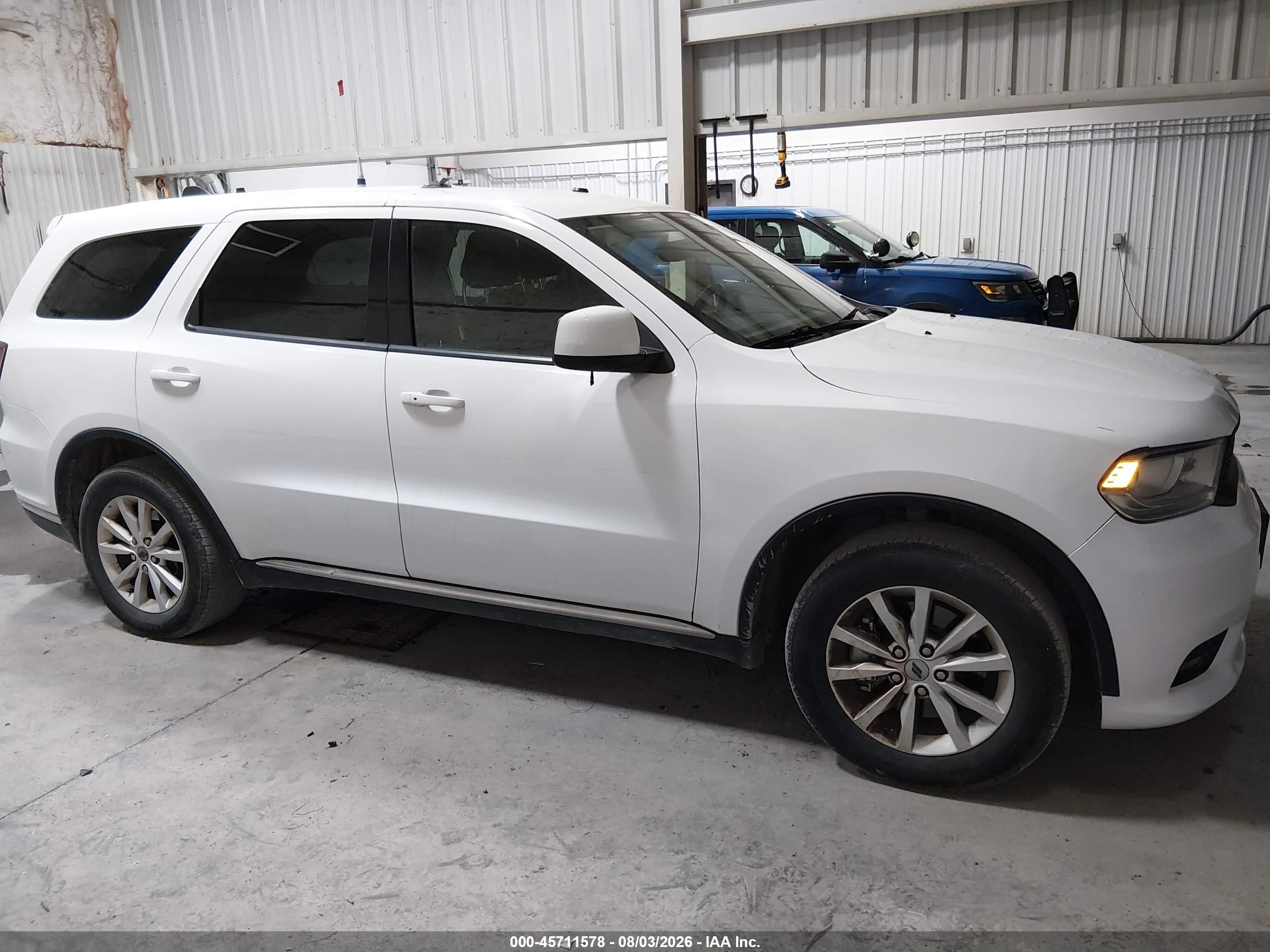 2020 Dodge Durango Pursuit Awd White vin: 1C4RDJFG0LC405994