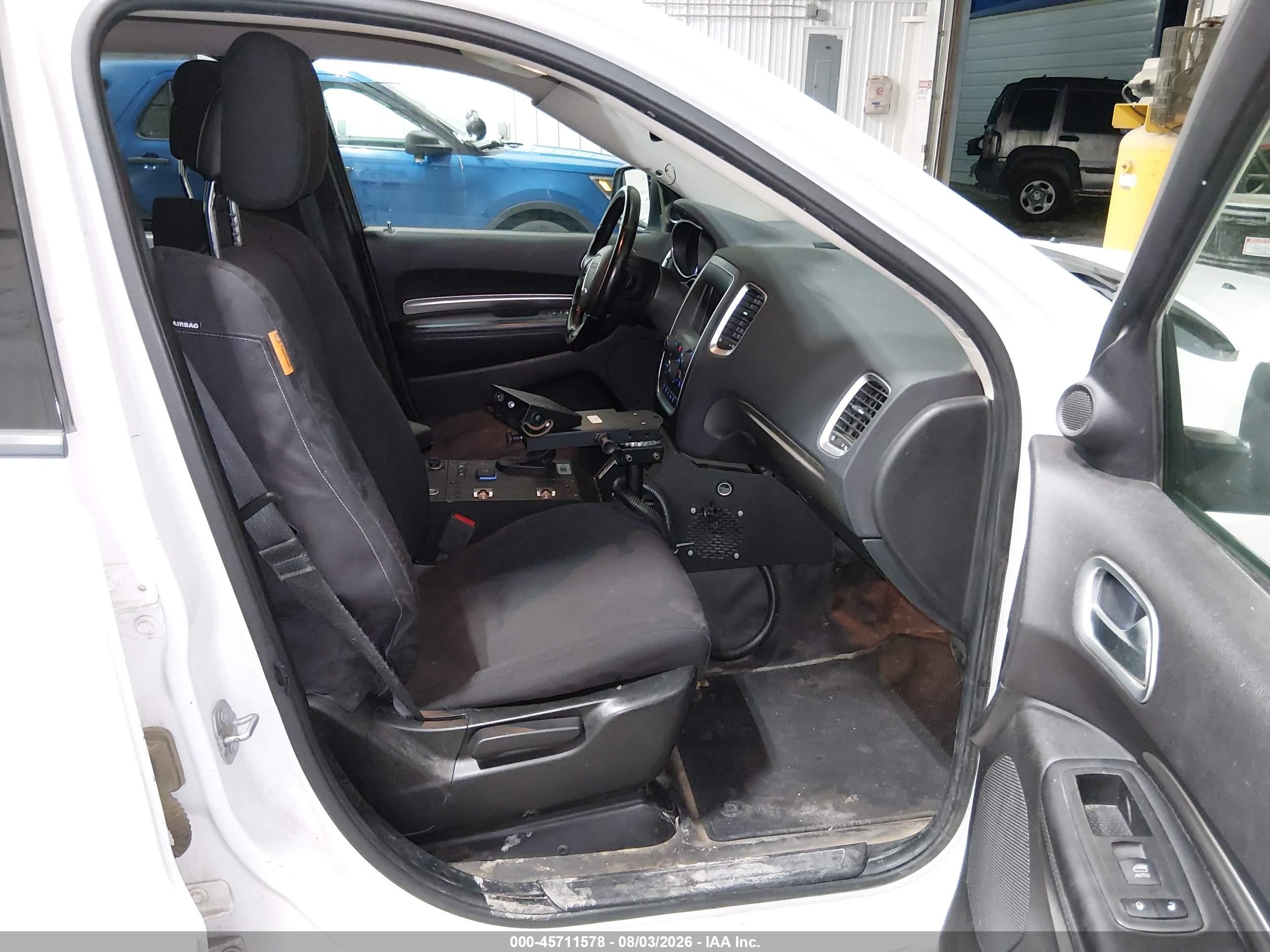 2020 Dodge Durango Pursuit Awd White vin: 1C4RDJFG0LC405994