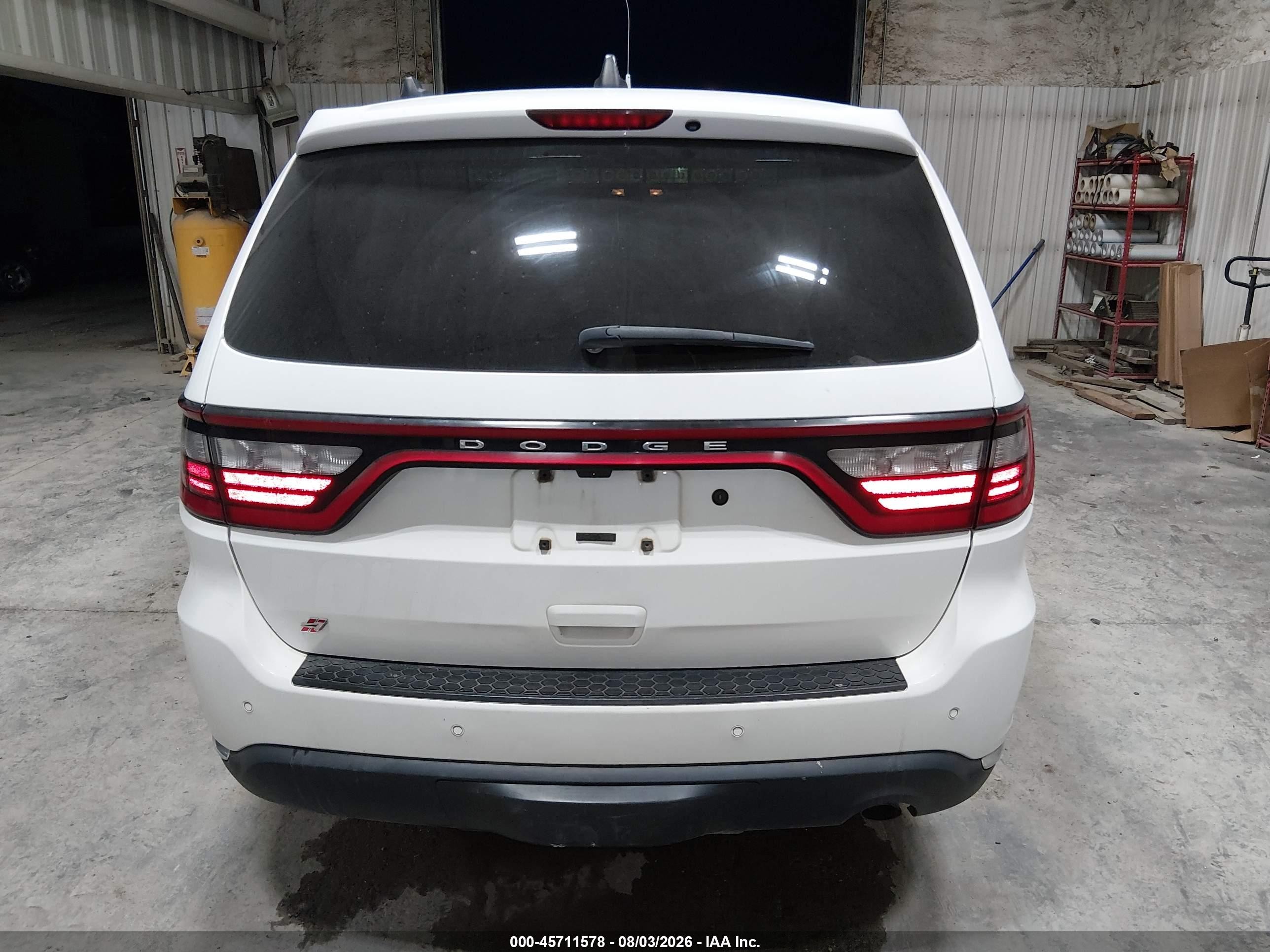 2020 Dodge Durango Pursuit Awd White vin: 1C4RDJFG0LC405994