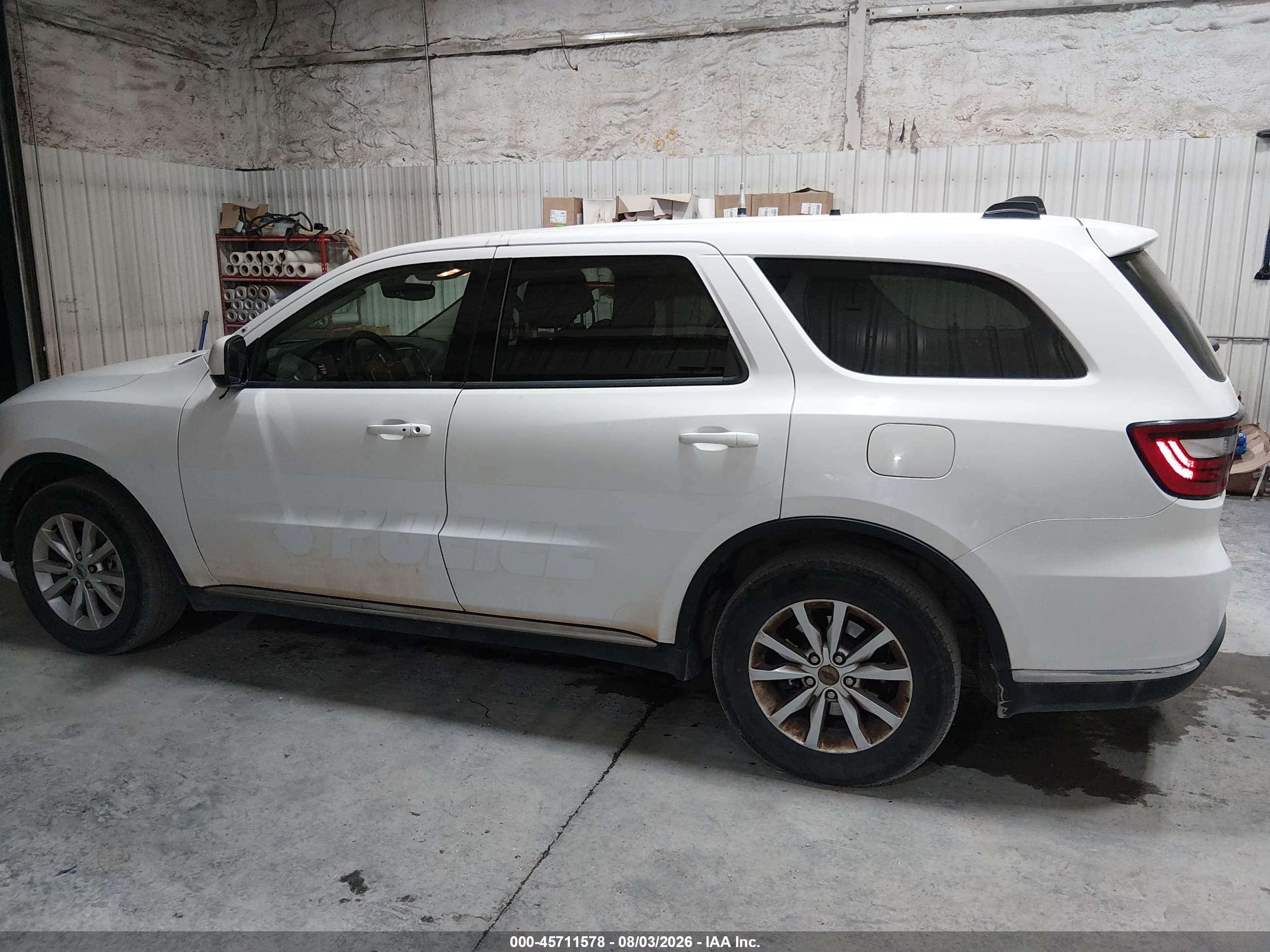 2020 Dodge Durango Pursuit Awd White vin: 1C4RDJFG0LC405994