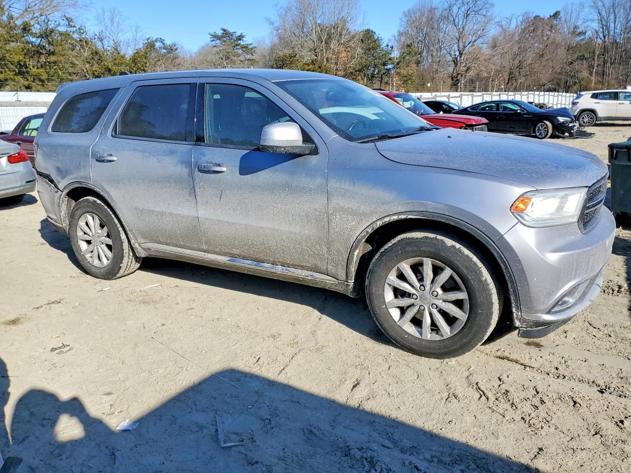 2015 Dodge Durango Ssv Silver vin: 1C4RDJFG1FC883782