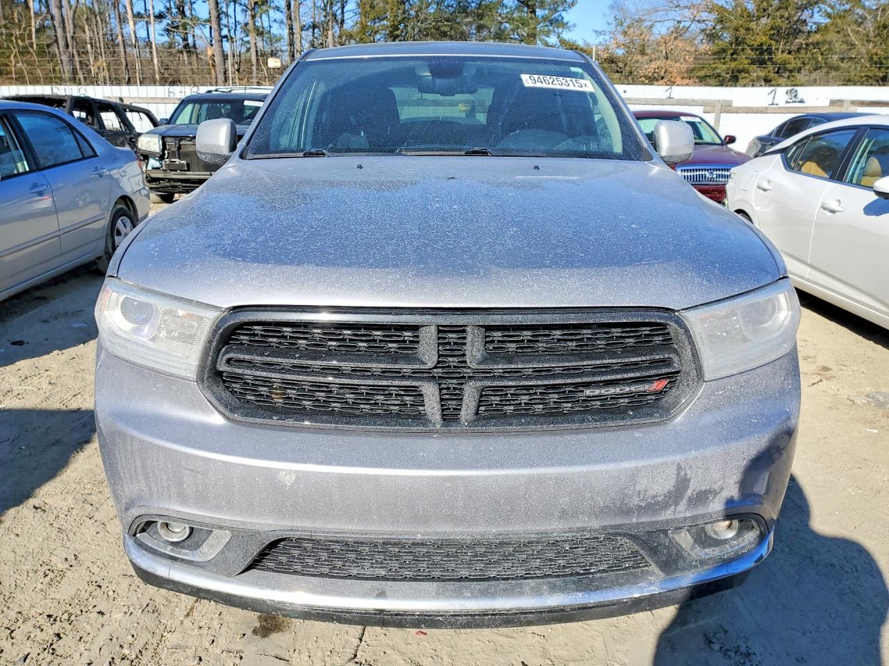 2015 Dodge Durango Ssv Silver vin: 1C4RDJFG1FC883782