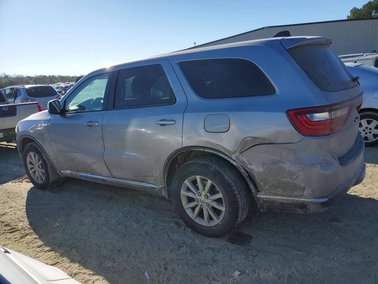 2015 Dodge Durango Ssv Silver vin: 1C4RDJFG1FC883782