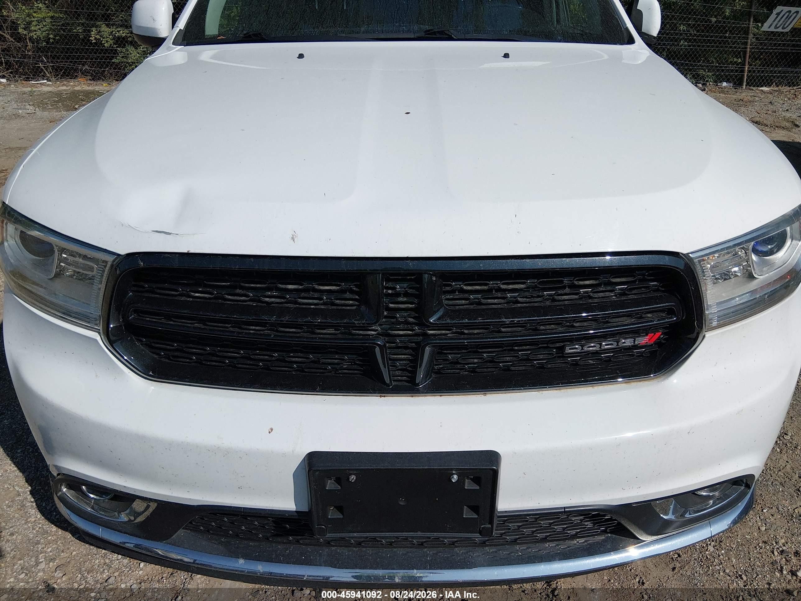 2014 Dodge Durango Special Service Белый vin: 1C4RDJFG2EC389865