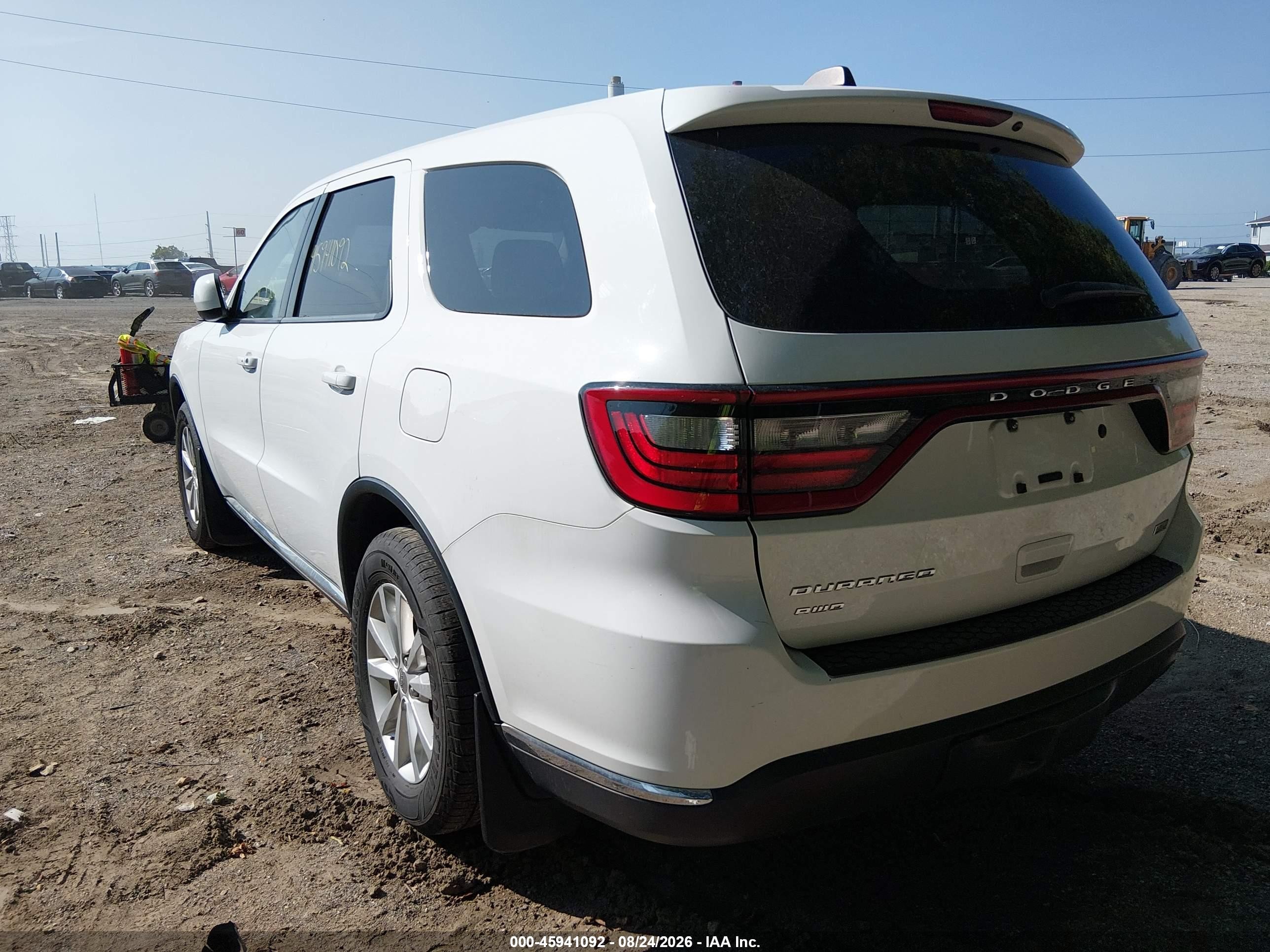 2014 Dodge Durango Special Service Белый vin: 1C4RDJFG2EC389865