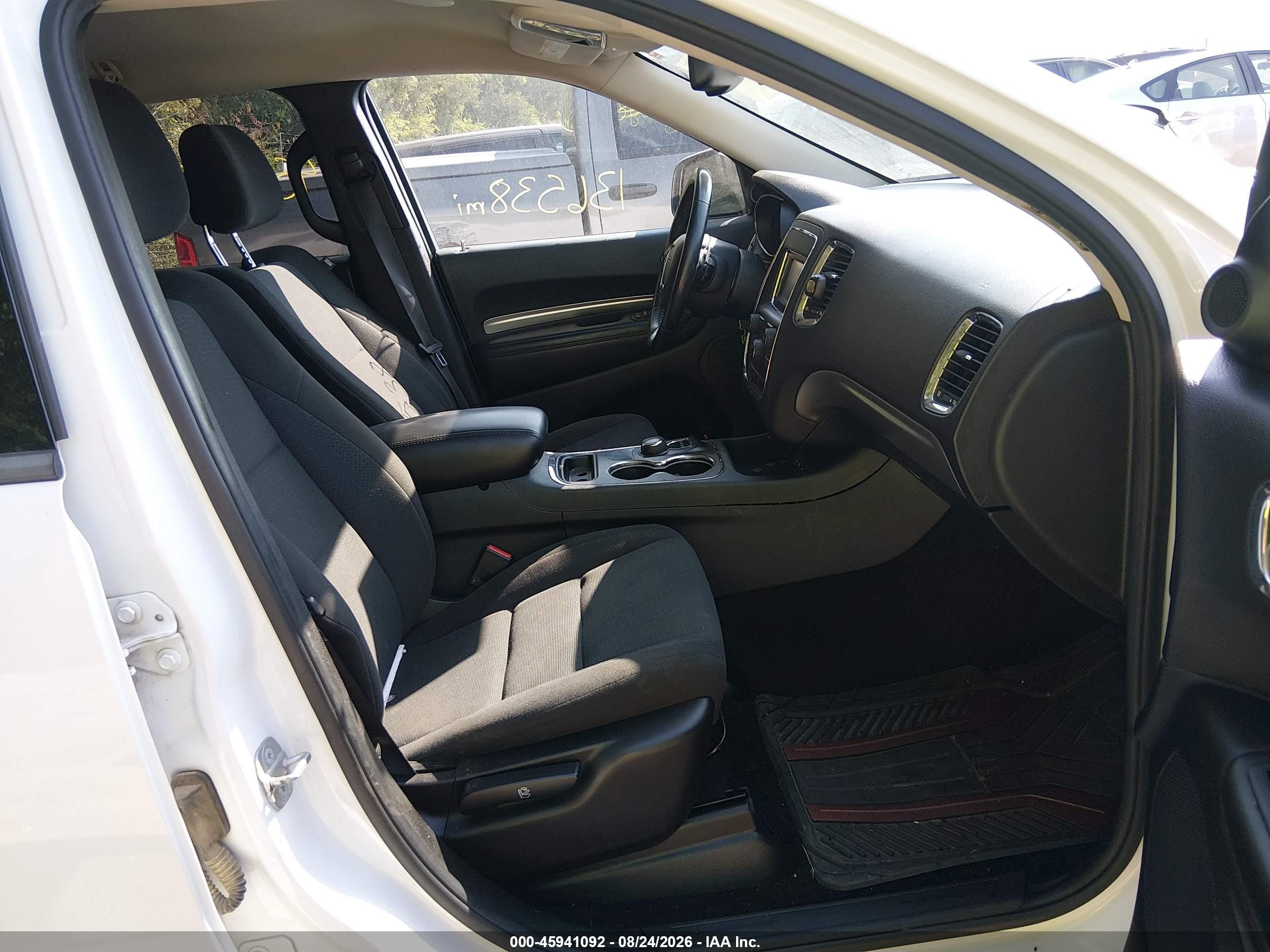 2014 Dodge Durango Special Service Белый vin: 1C4RDJFG2EC389865