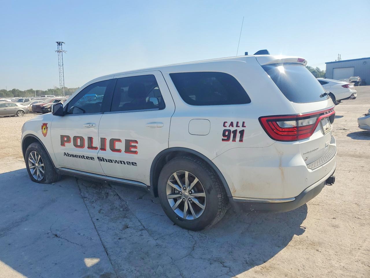 2018 Dodge Durango Ssv White vin: 1C4RDJFG3JC496322